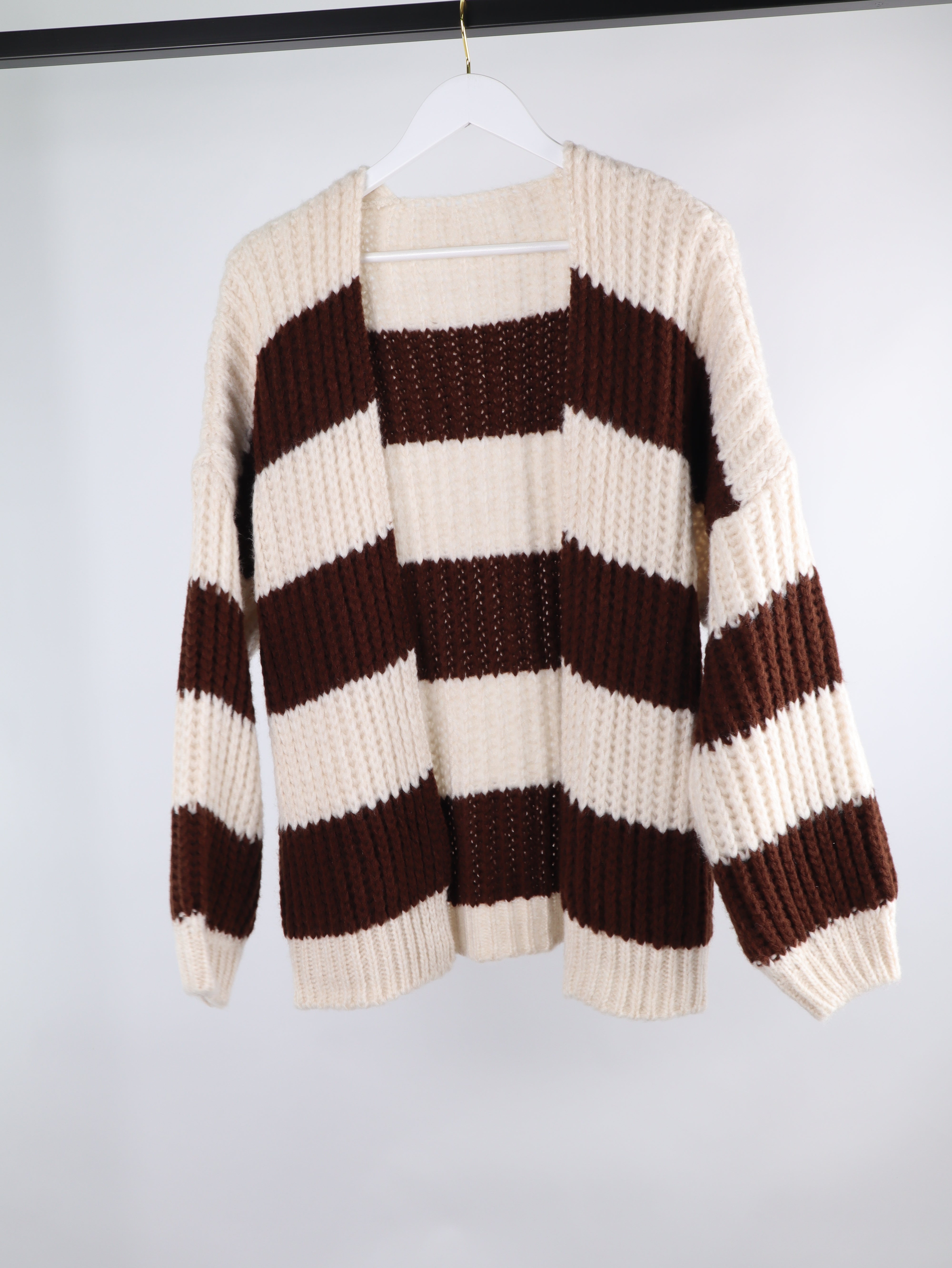 Strickjacke BOLD STRIPES