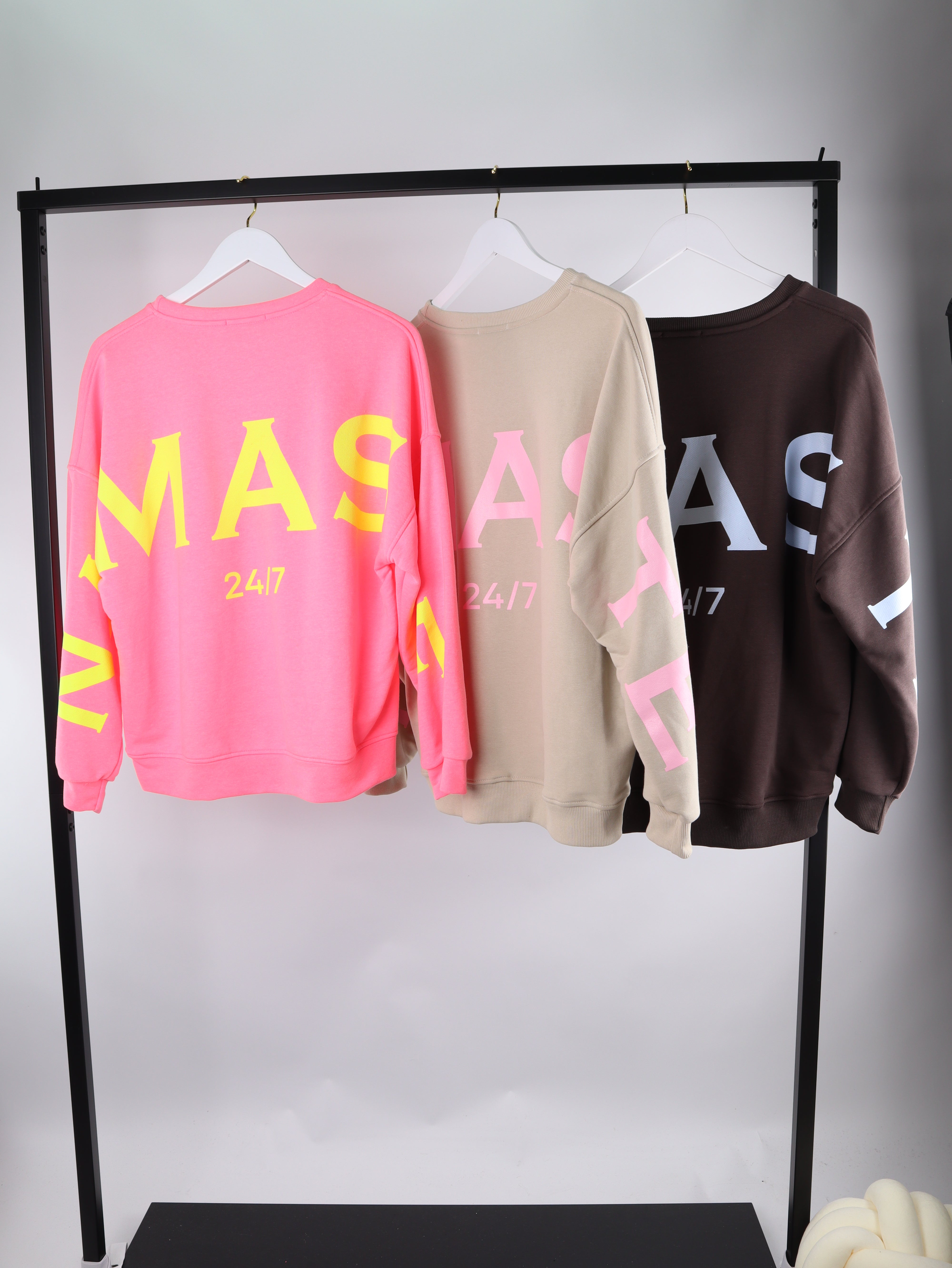 Sweatshirt mit Rückenprint NAMASTE
