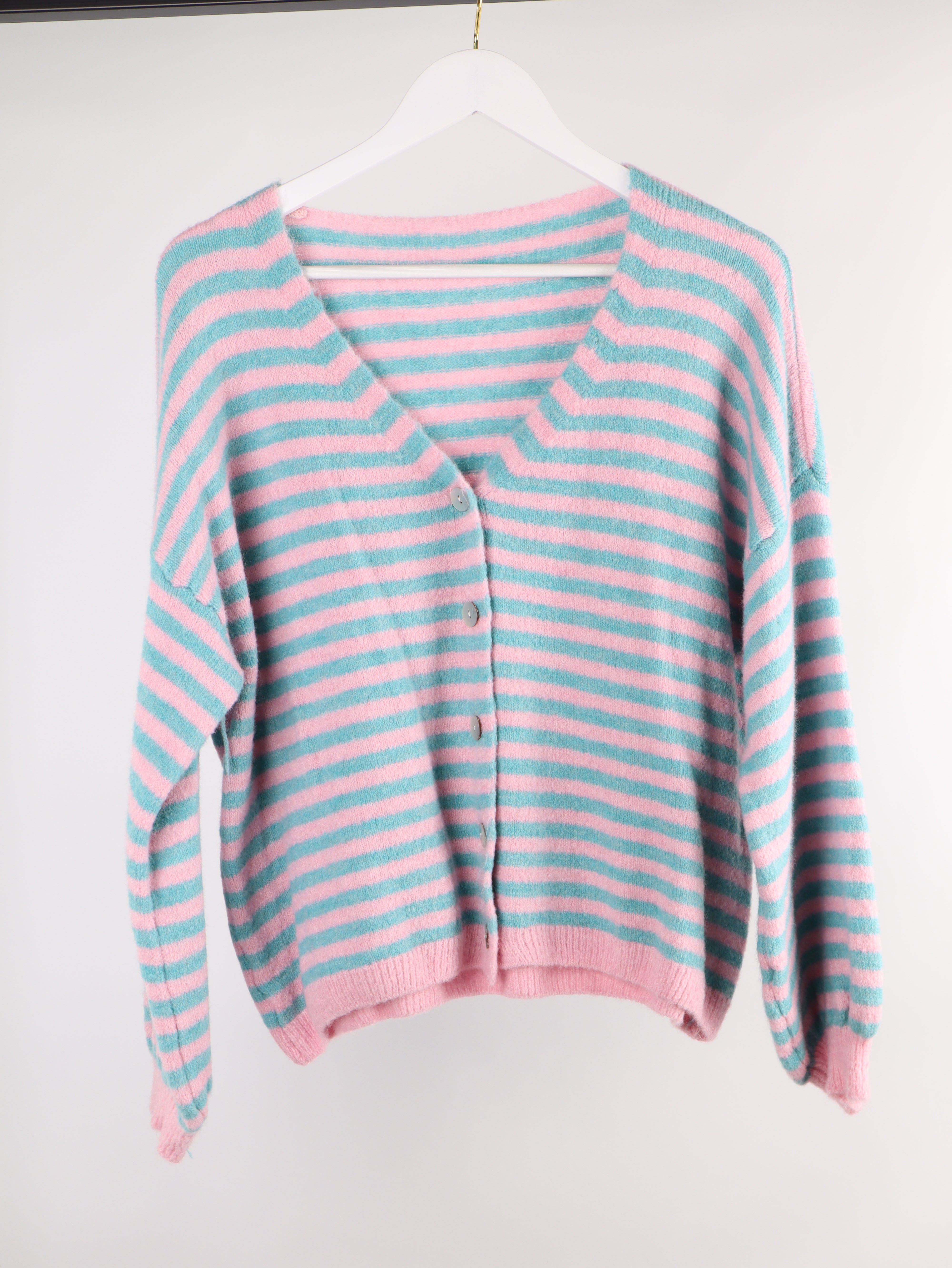Strickjacke PURE STRIPES