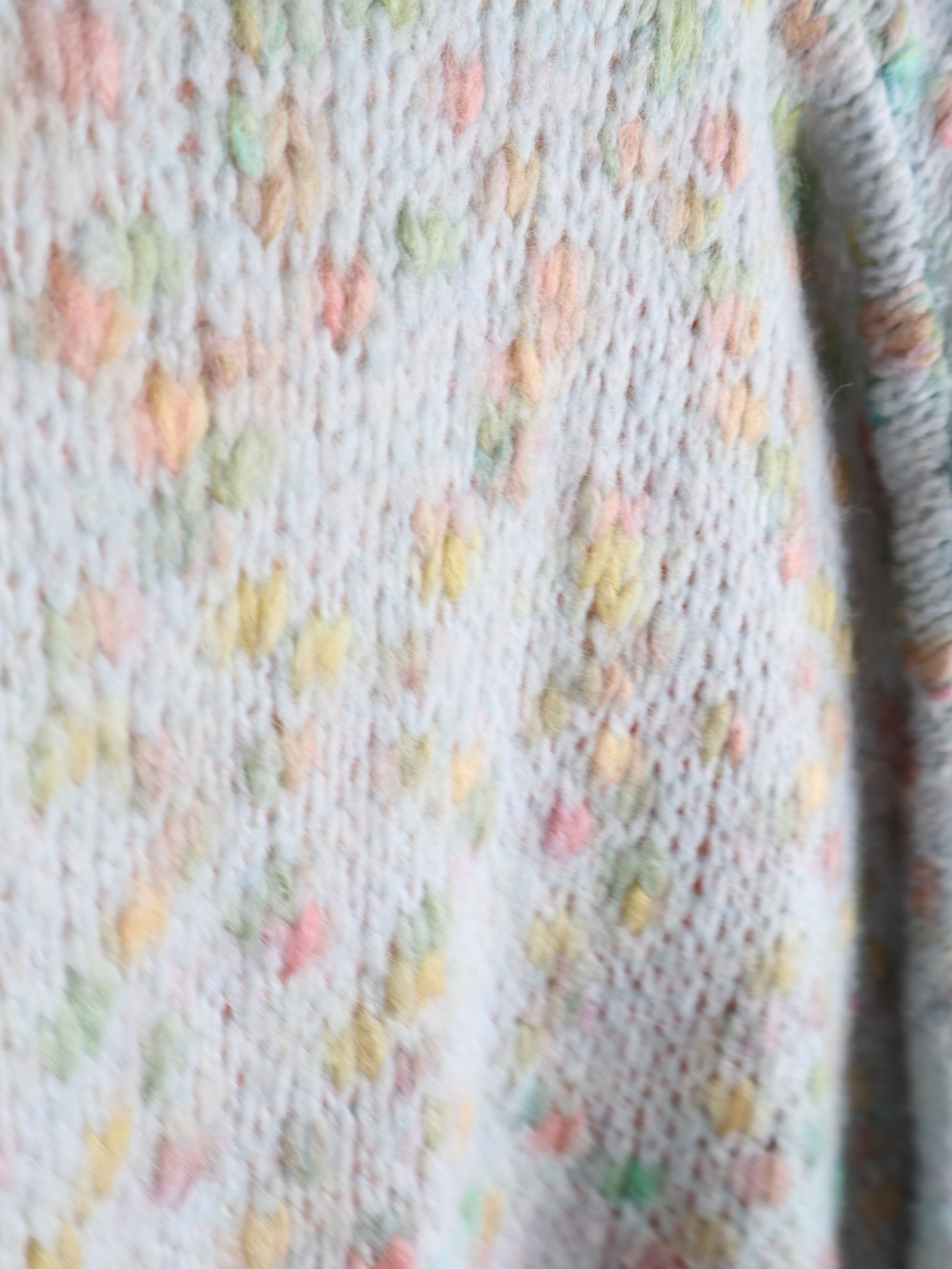 Alpaka Strickjacke CONFETTI KNIT