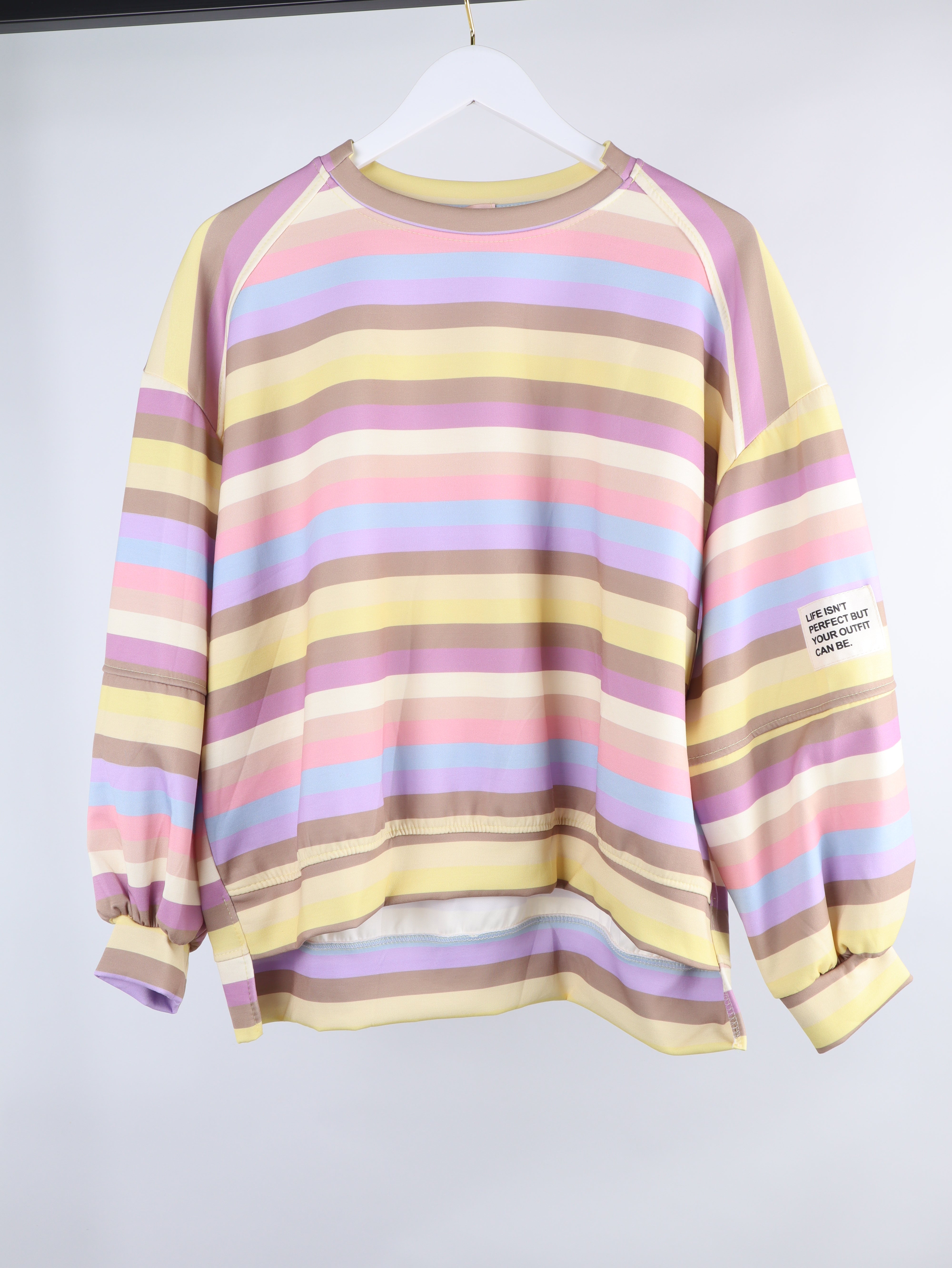 Butterstoff Sweater STRIPE STATEMENT