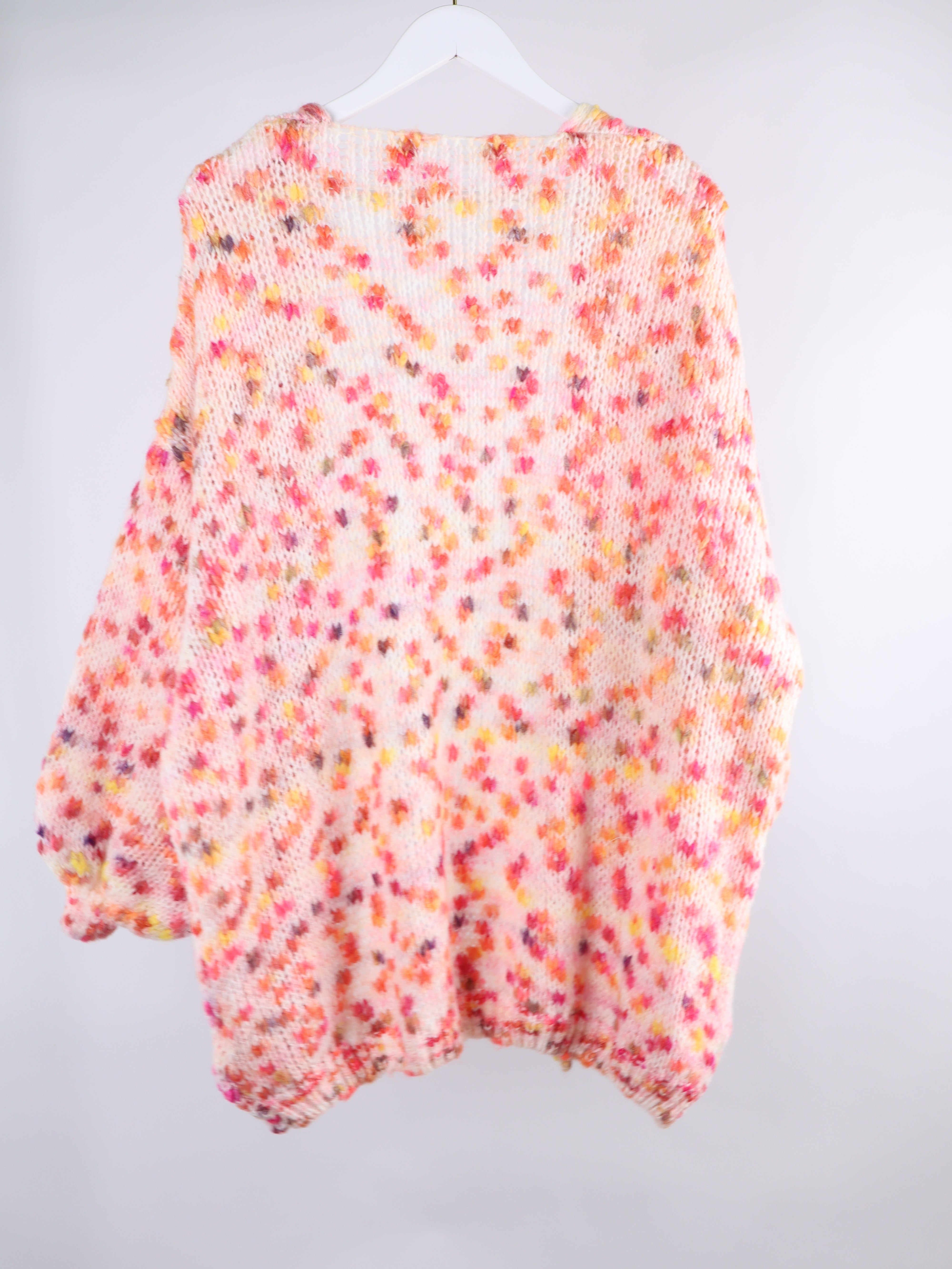 Alpaka Strickjacke CONFETTI KNIT