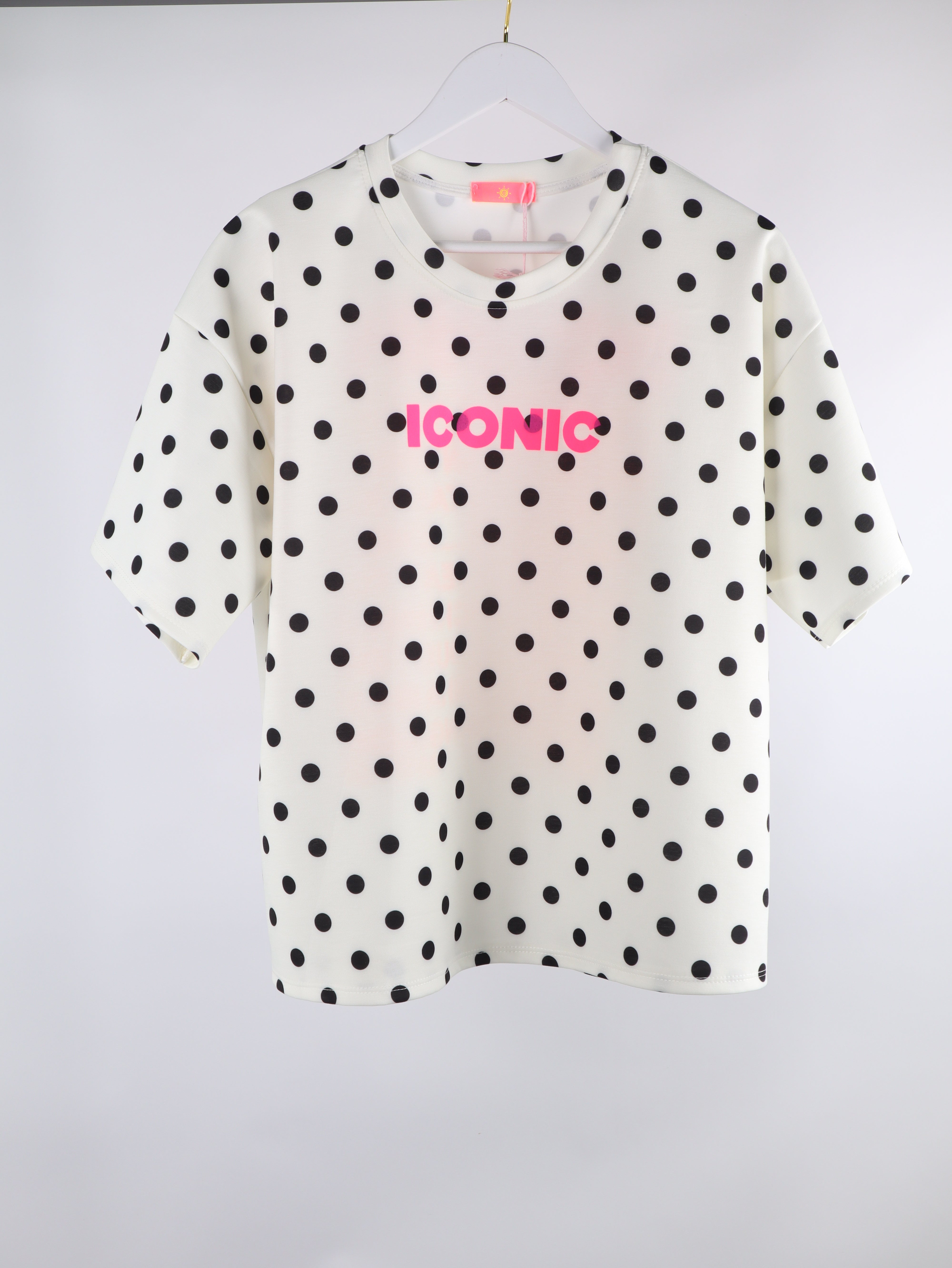 Oversize Shirt "Butter Polka Dots" mit Iconic-Print