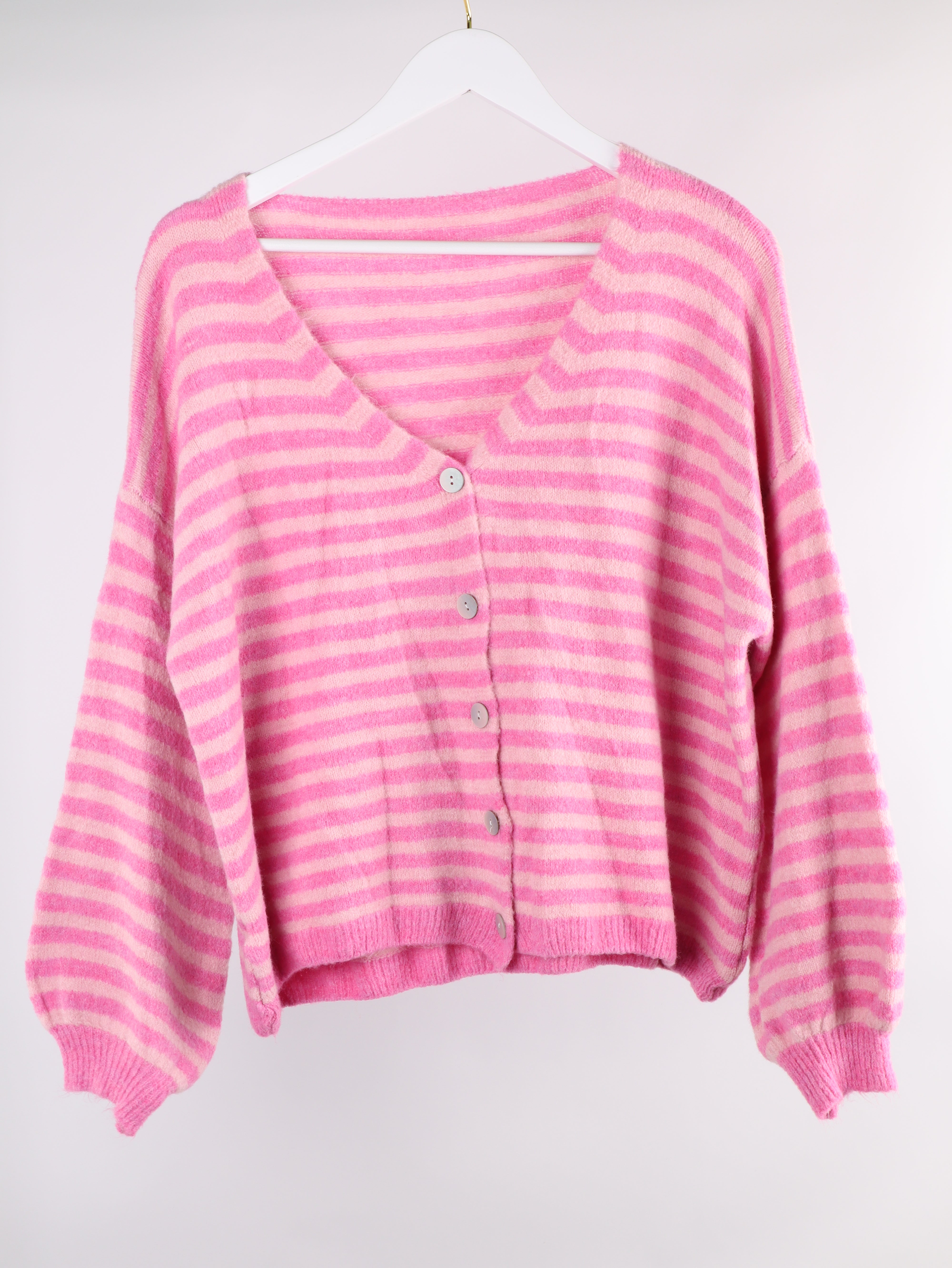Strickjacke PURE STRIPES