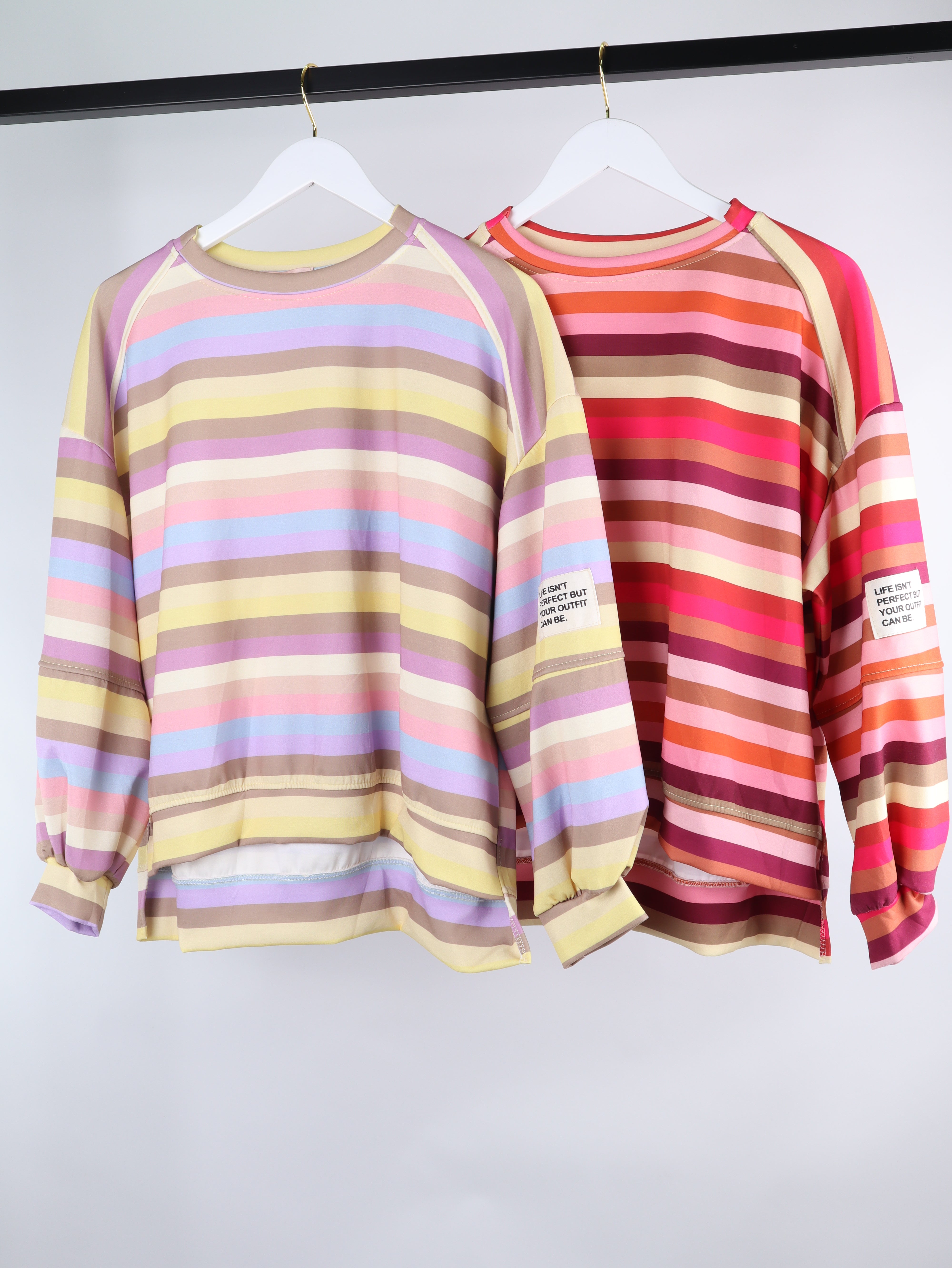 Butterstoff Sweater STRIPE STATEMENT