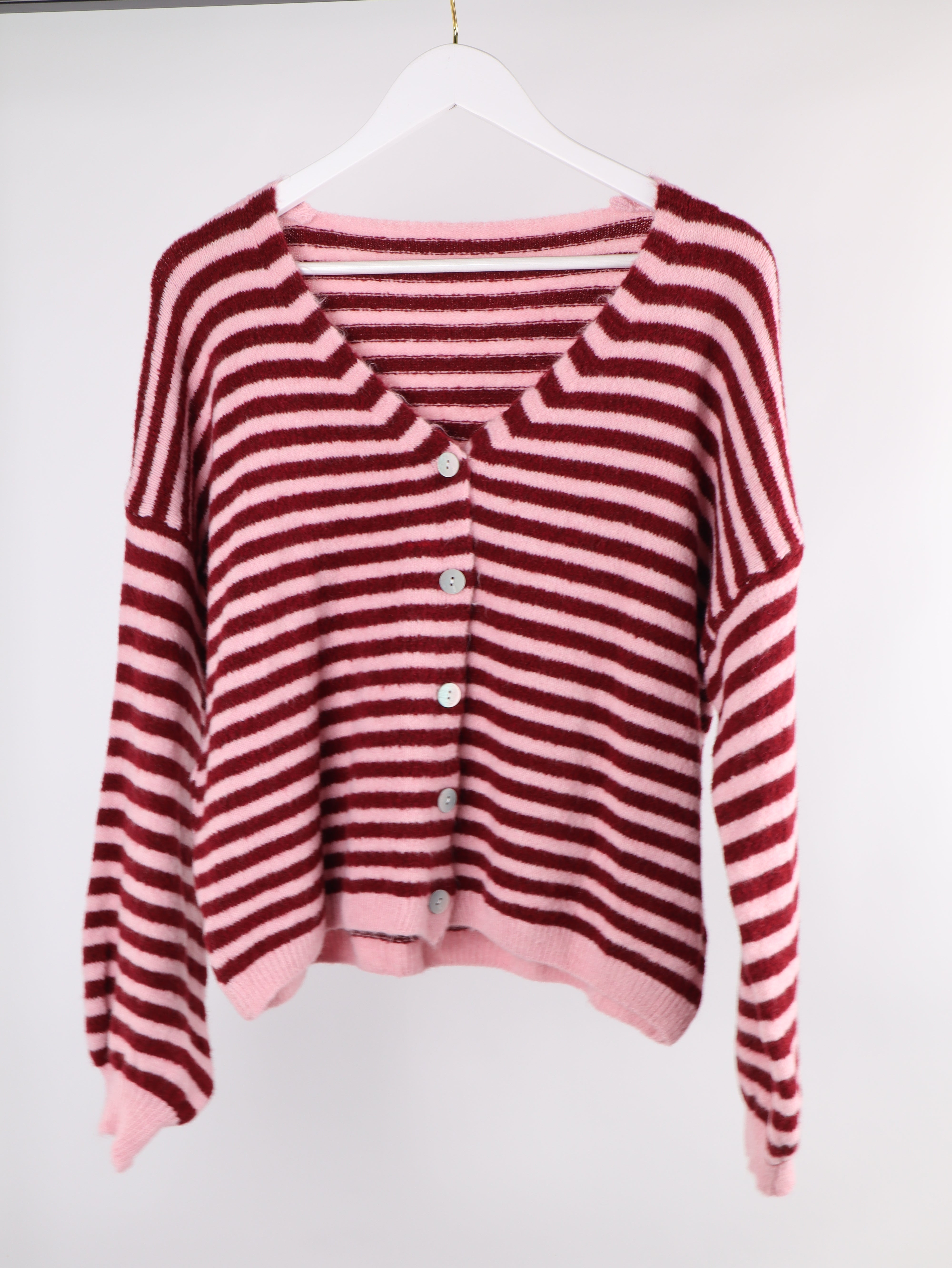 Strickjacke PURE STRIPES