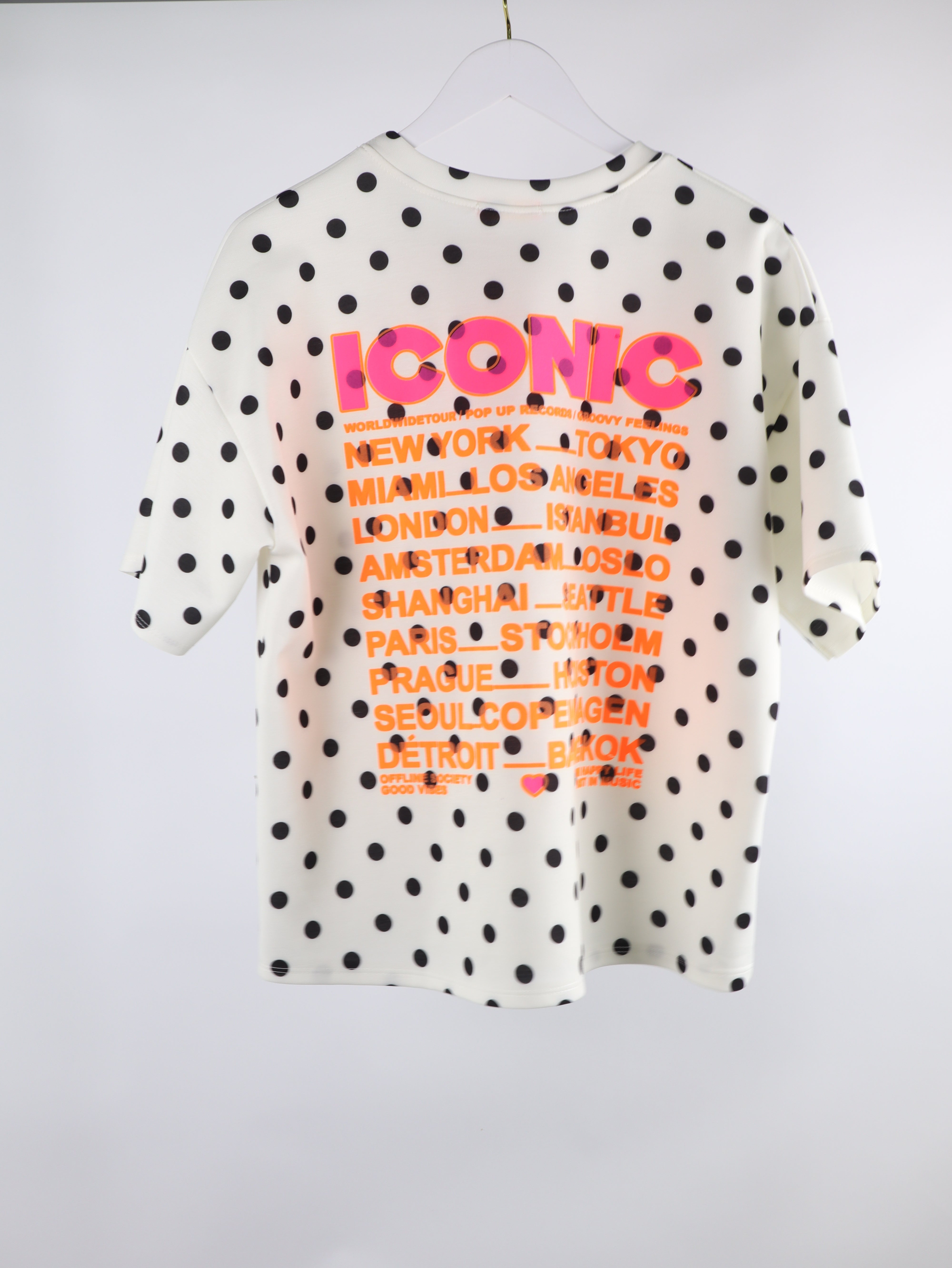 Oversize Shirt "Butter Polka Dots" mit Iconic-Print