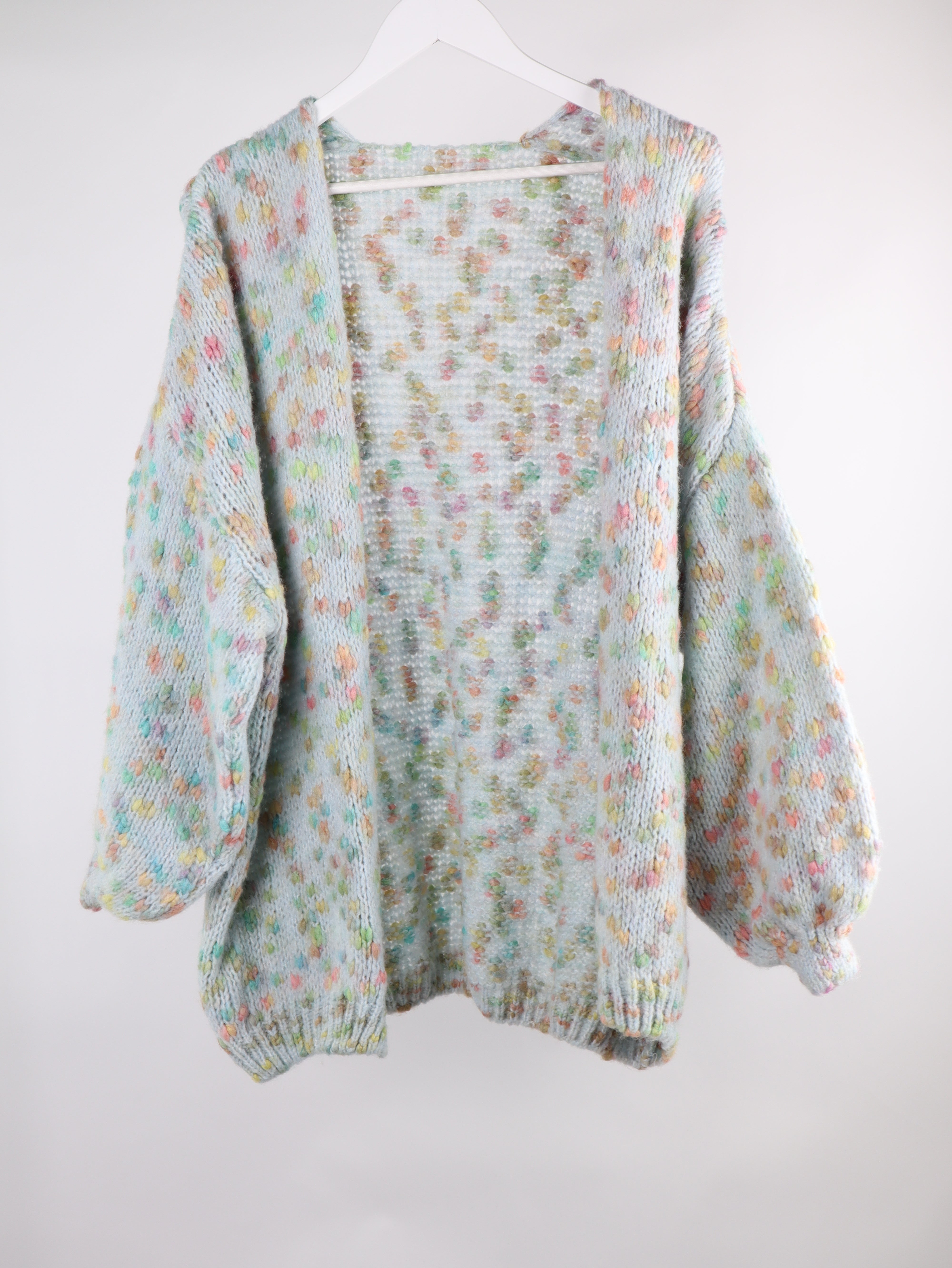 Alpaka Strickjacke CONFETTI KNIT