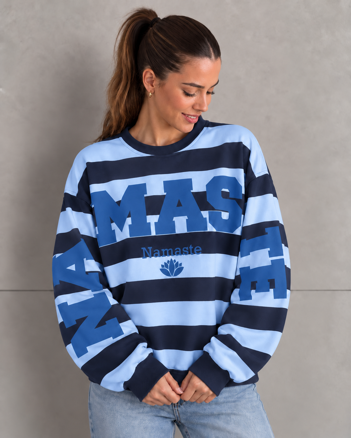 Butterstoff Sweater NAMASTE STRIPES