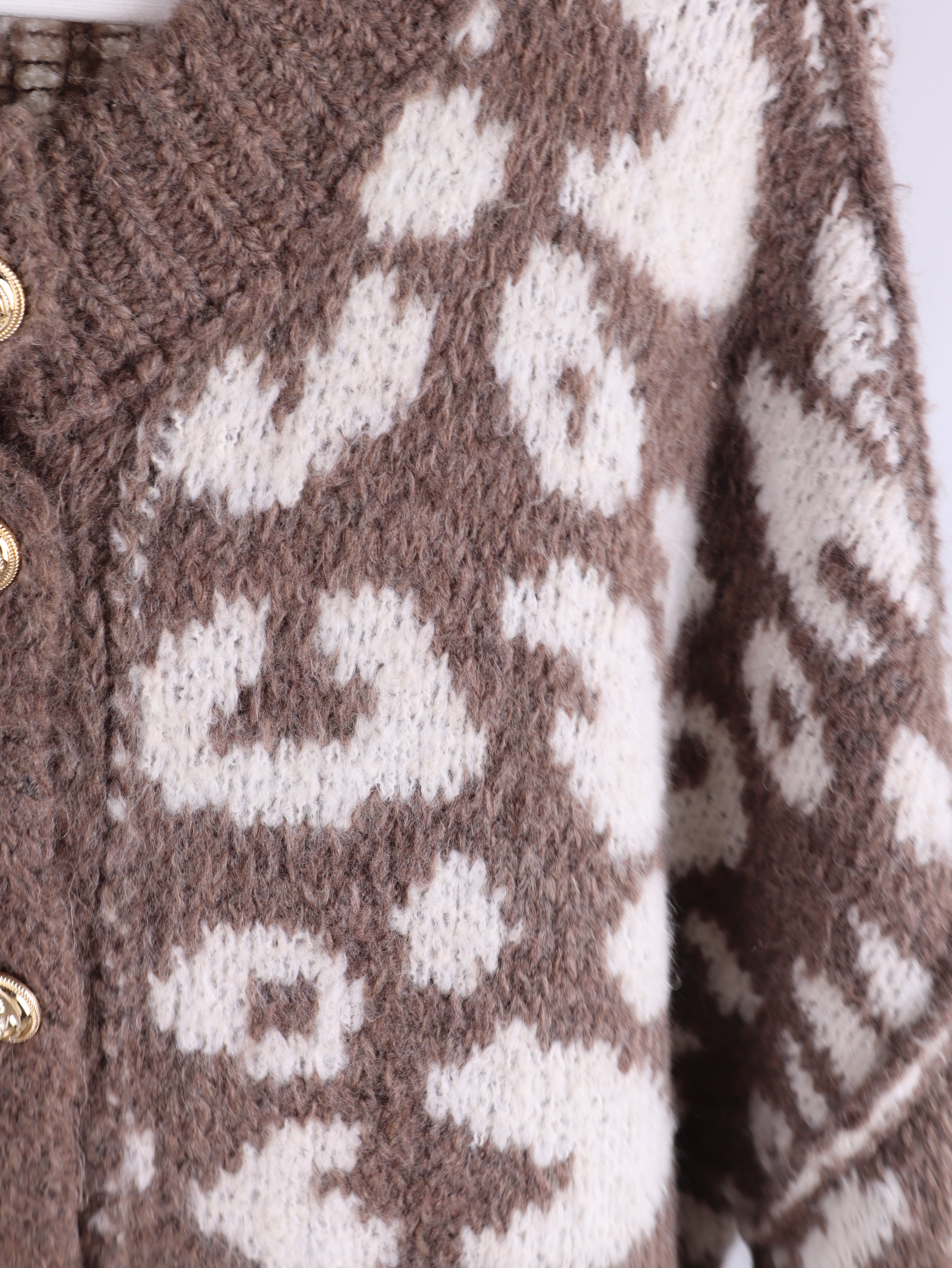 Leo Strickjacke WILD BUTTONS
