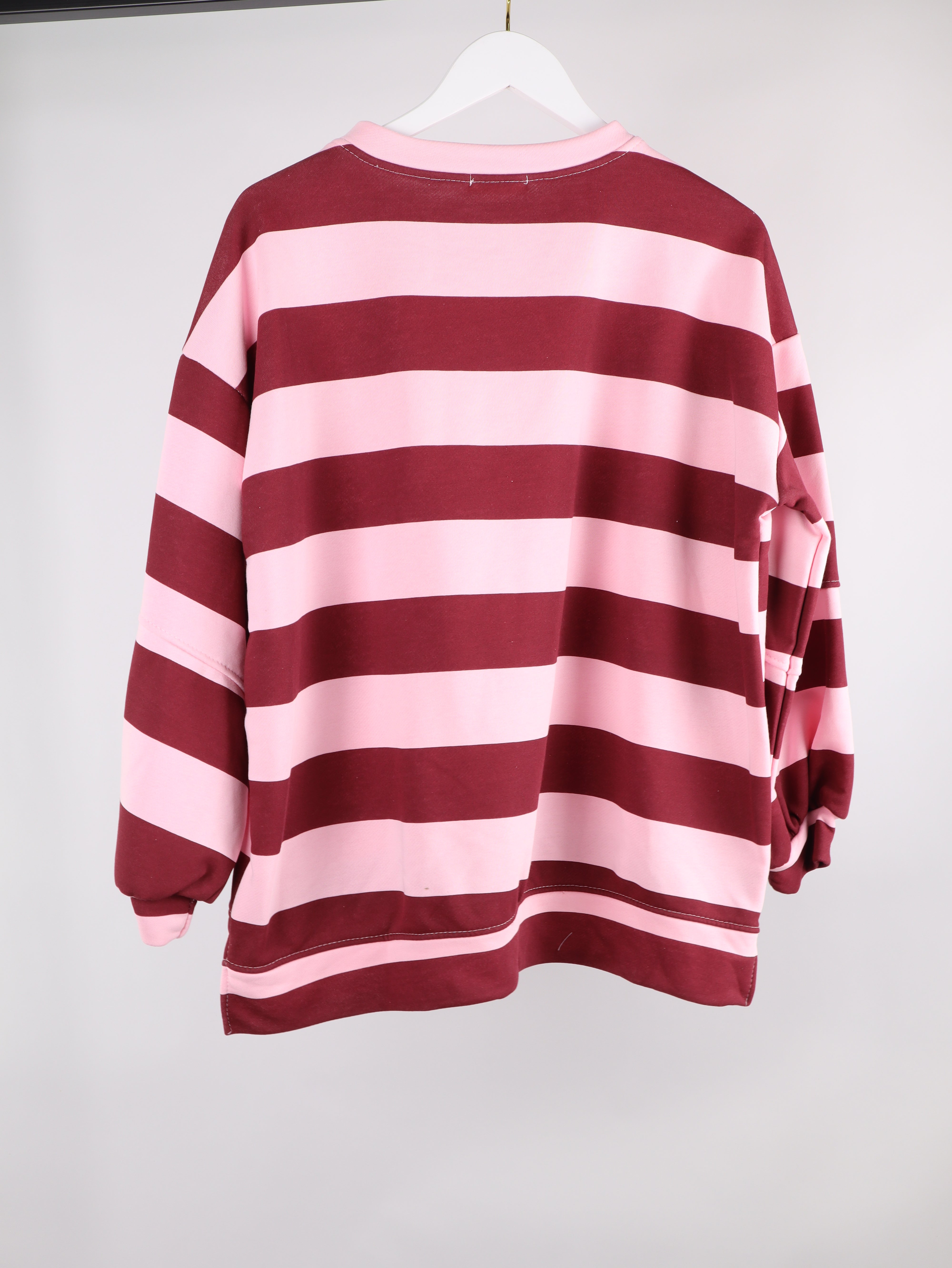 Oversize Streifen-Sweater STATEMENT