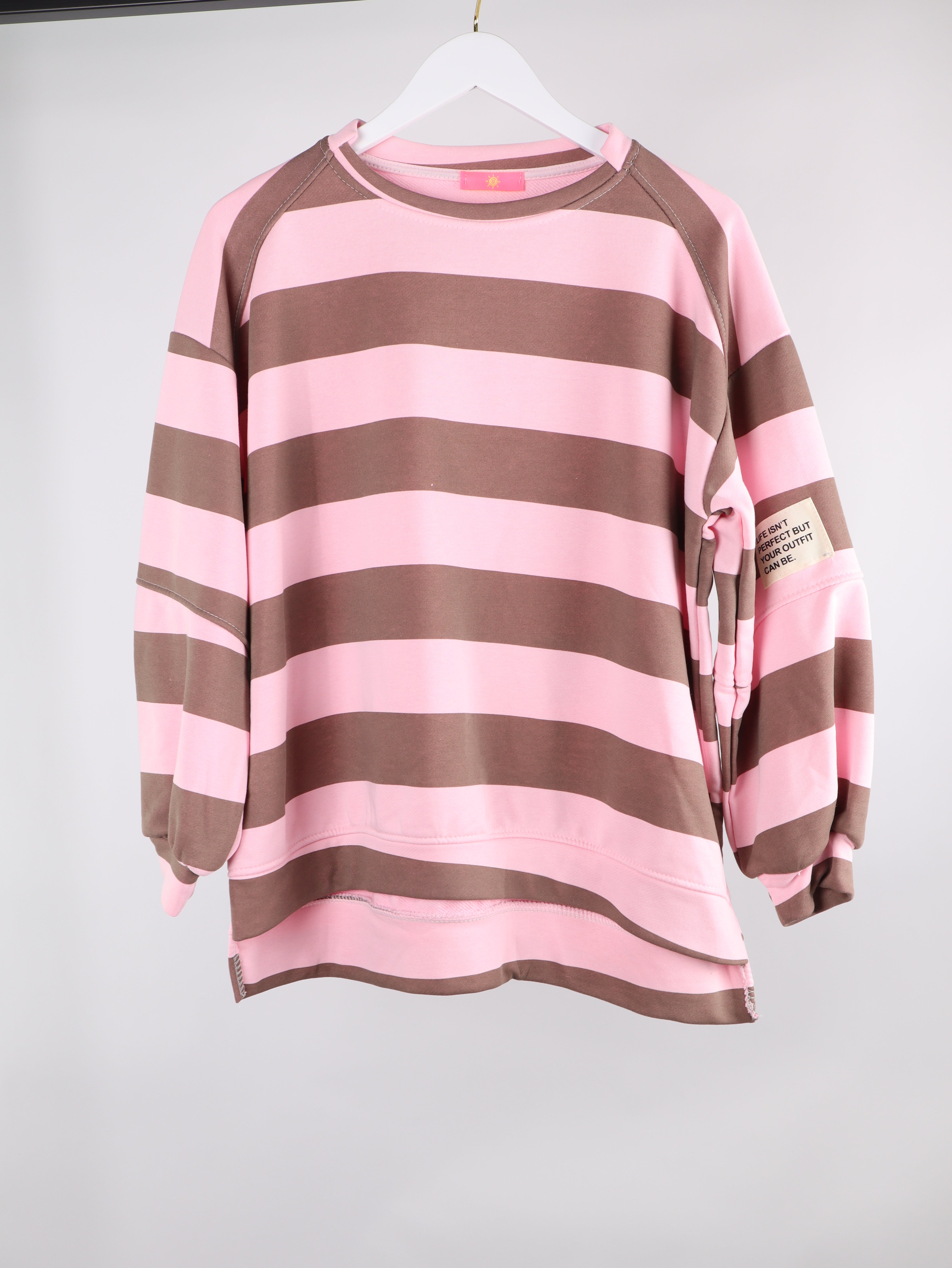 Oversize Streifen-Sweater STATEMENT