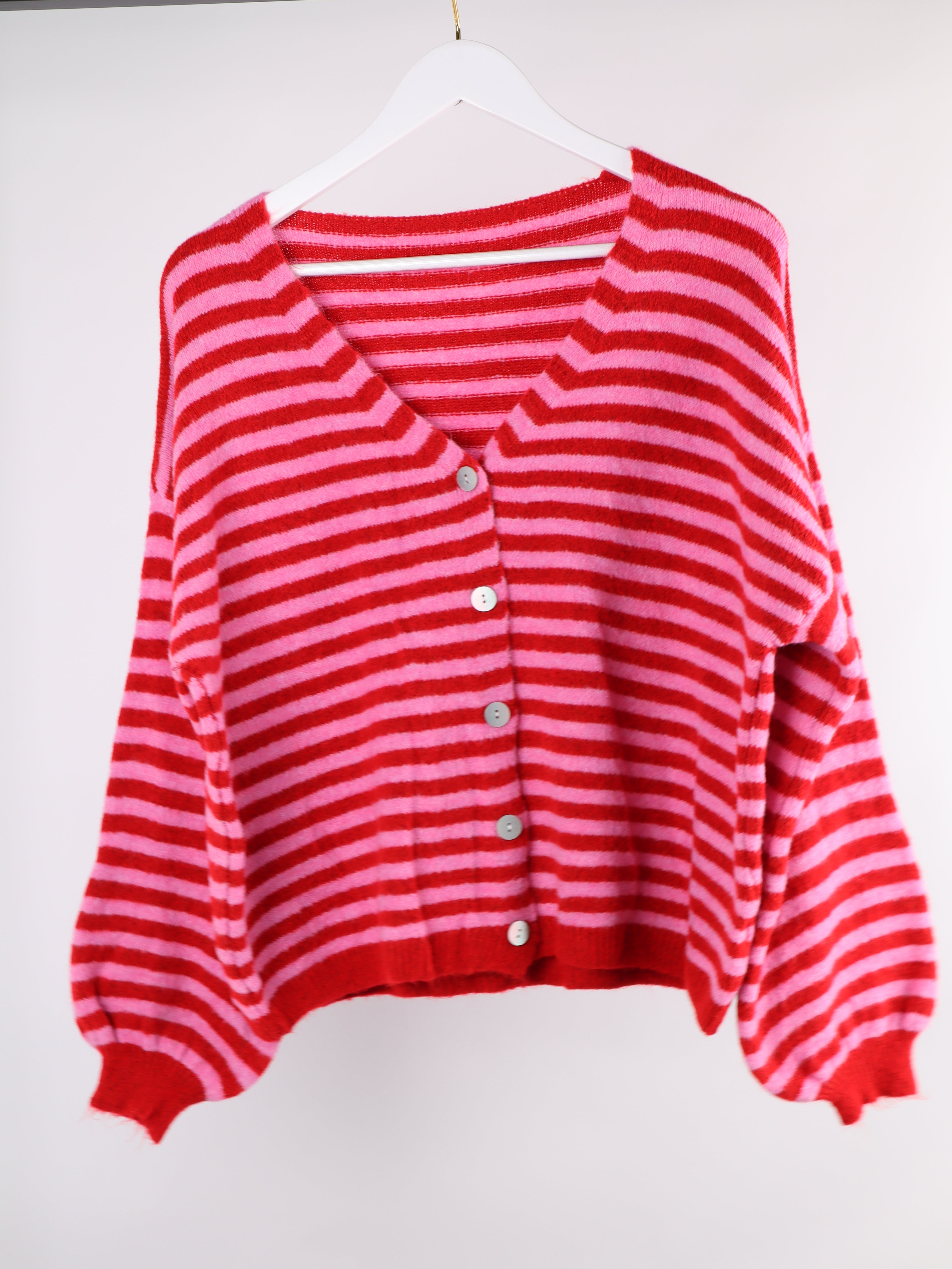 Strickjacke PURE STRIPES