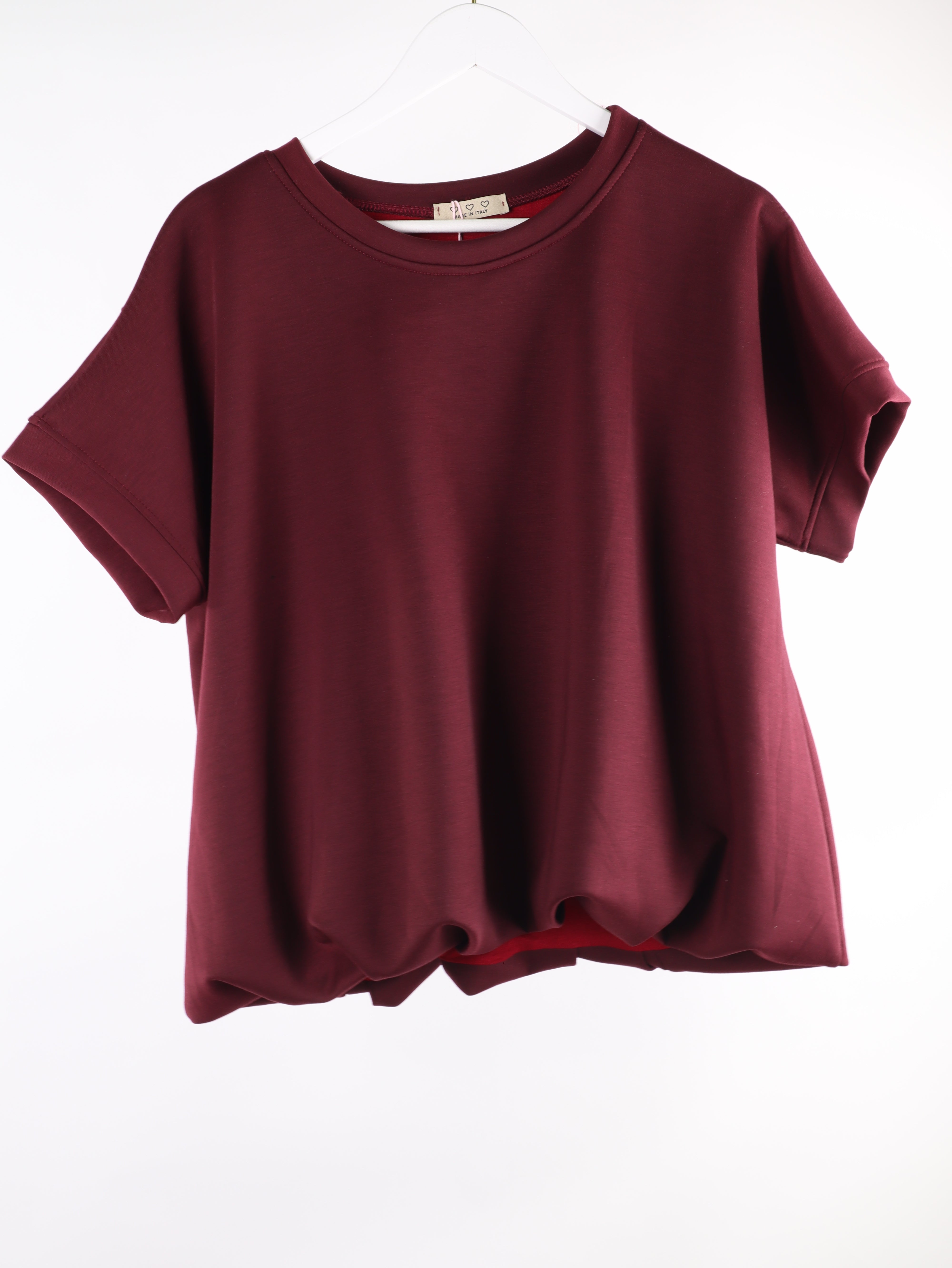 Oversize kurzarm Sweatshirt BUTTER SOFT