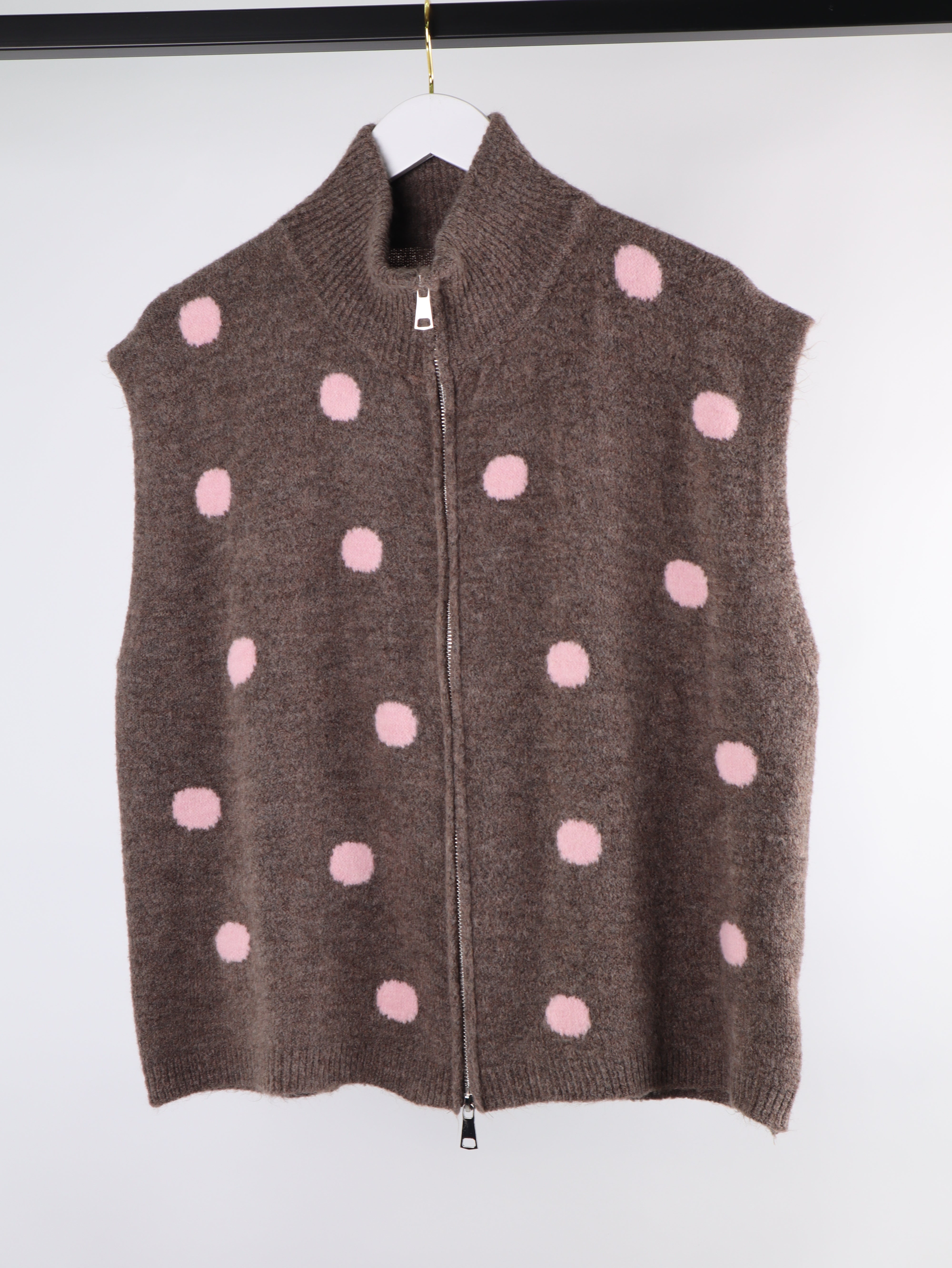 Strickweste POLKA DOT