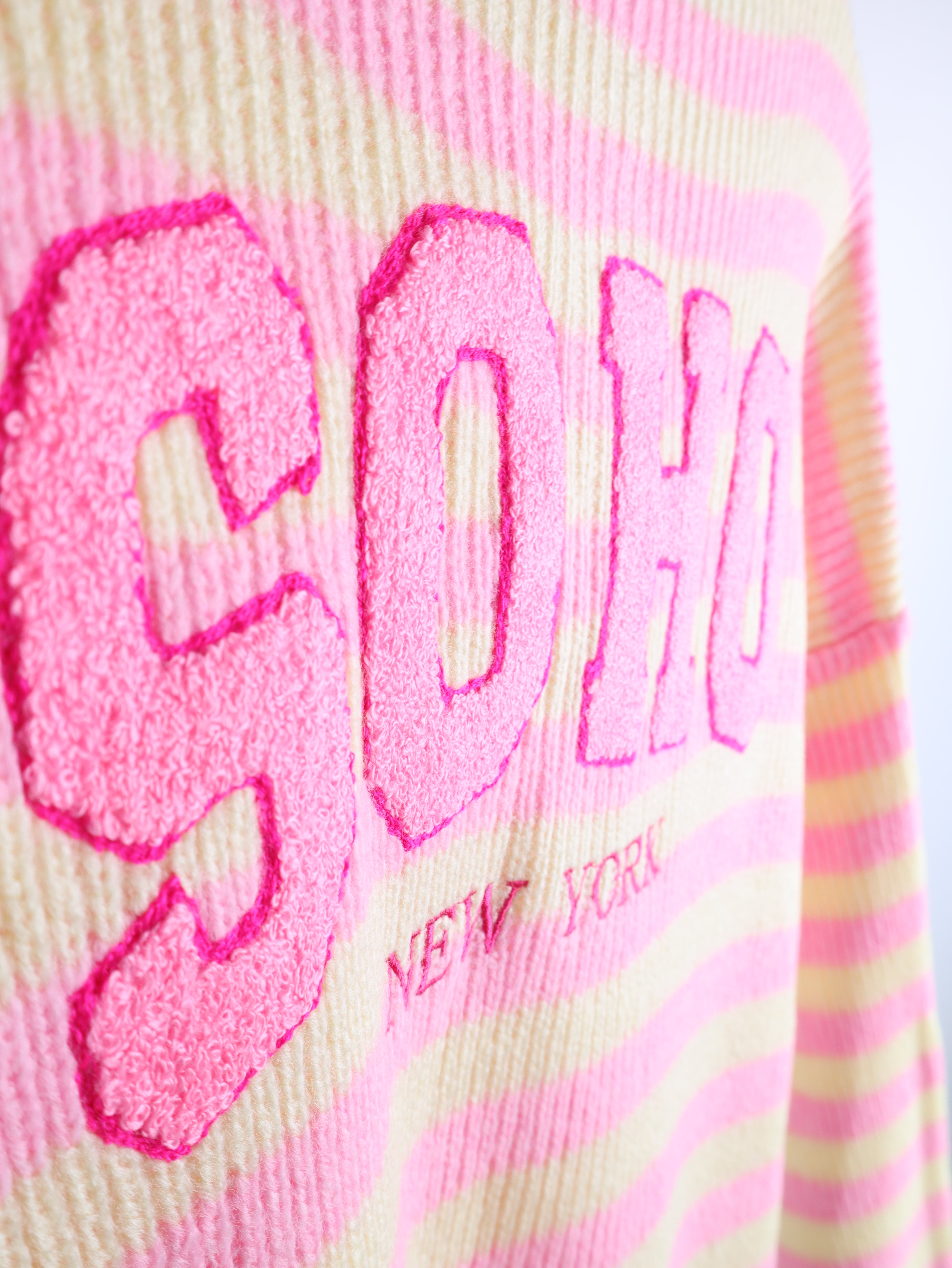Streifen Strickjacke SOHO