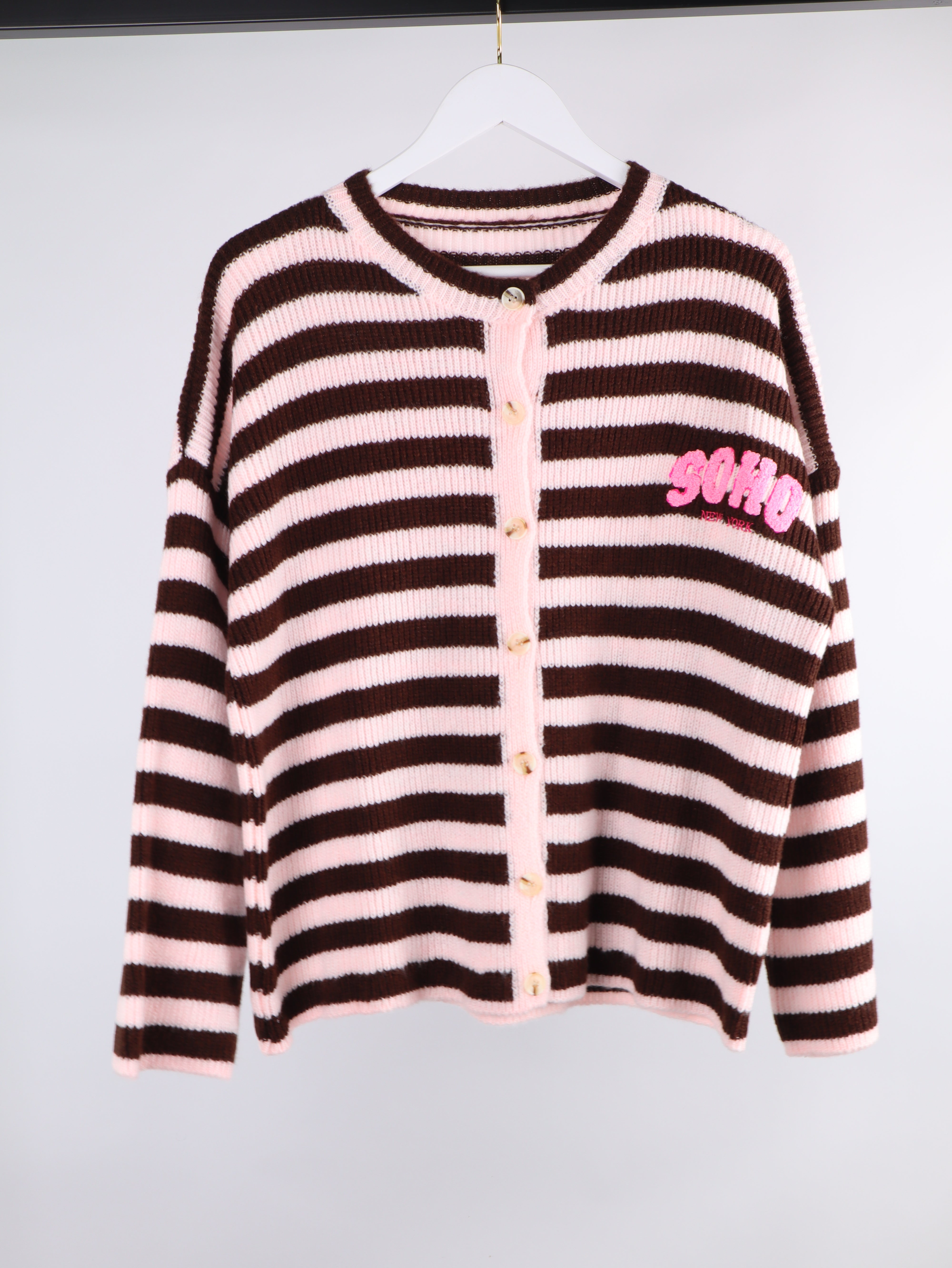 Streifen Strickjacke SOHO