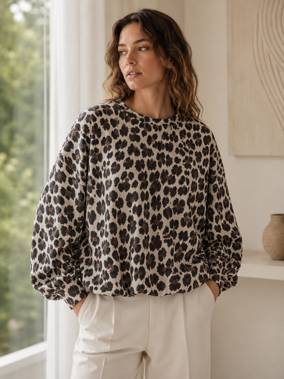 Sweatshirt BUTTER SOFT LEO