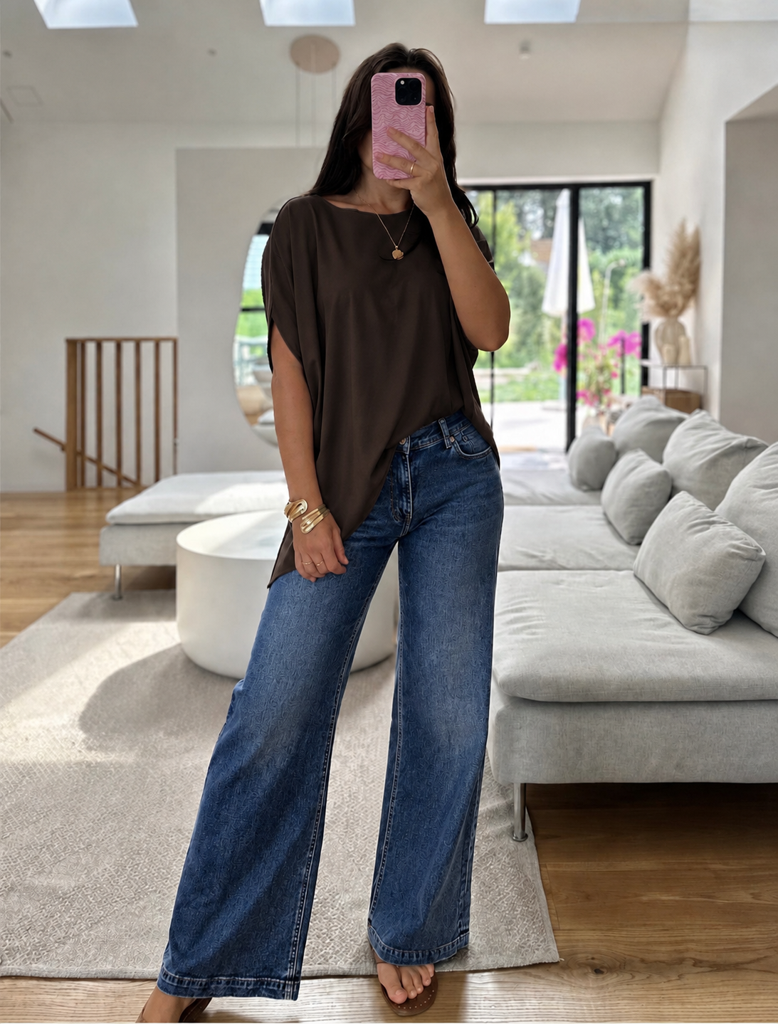 Tencel Shirt ASYMMETRIC FLOW