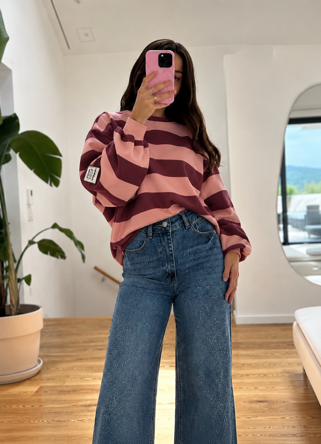 Butterstoff Sweatshirt EASY LINES