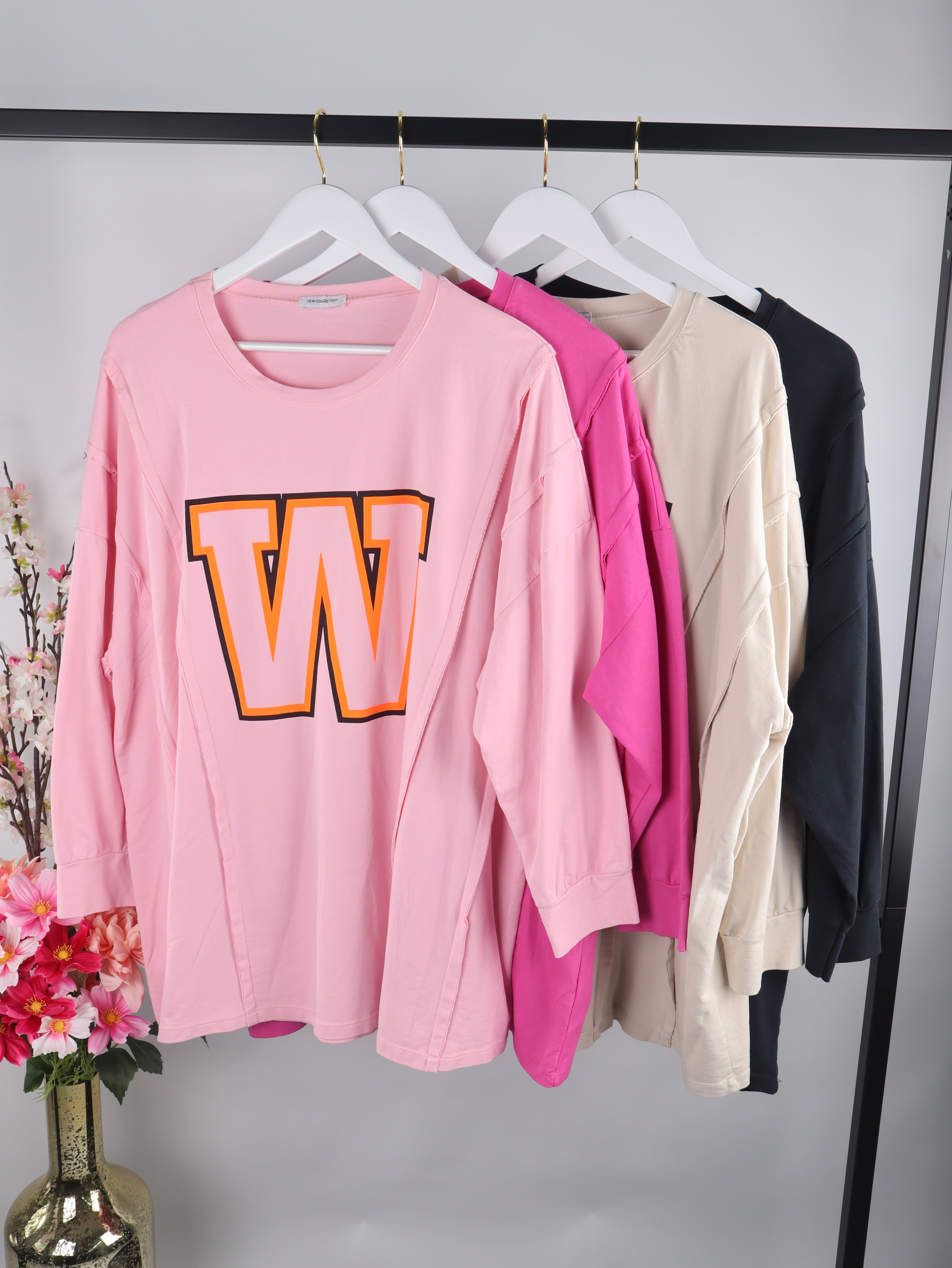 Oversize Langarmshirt