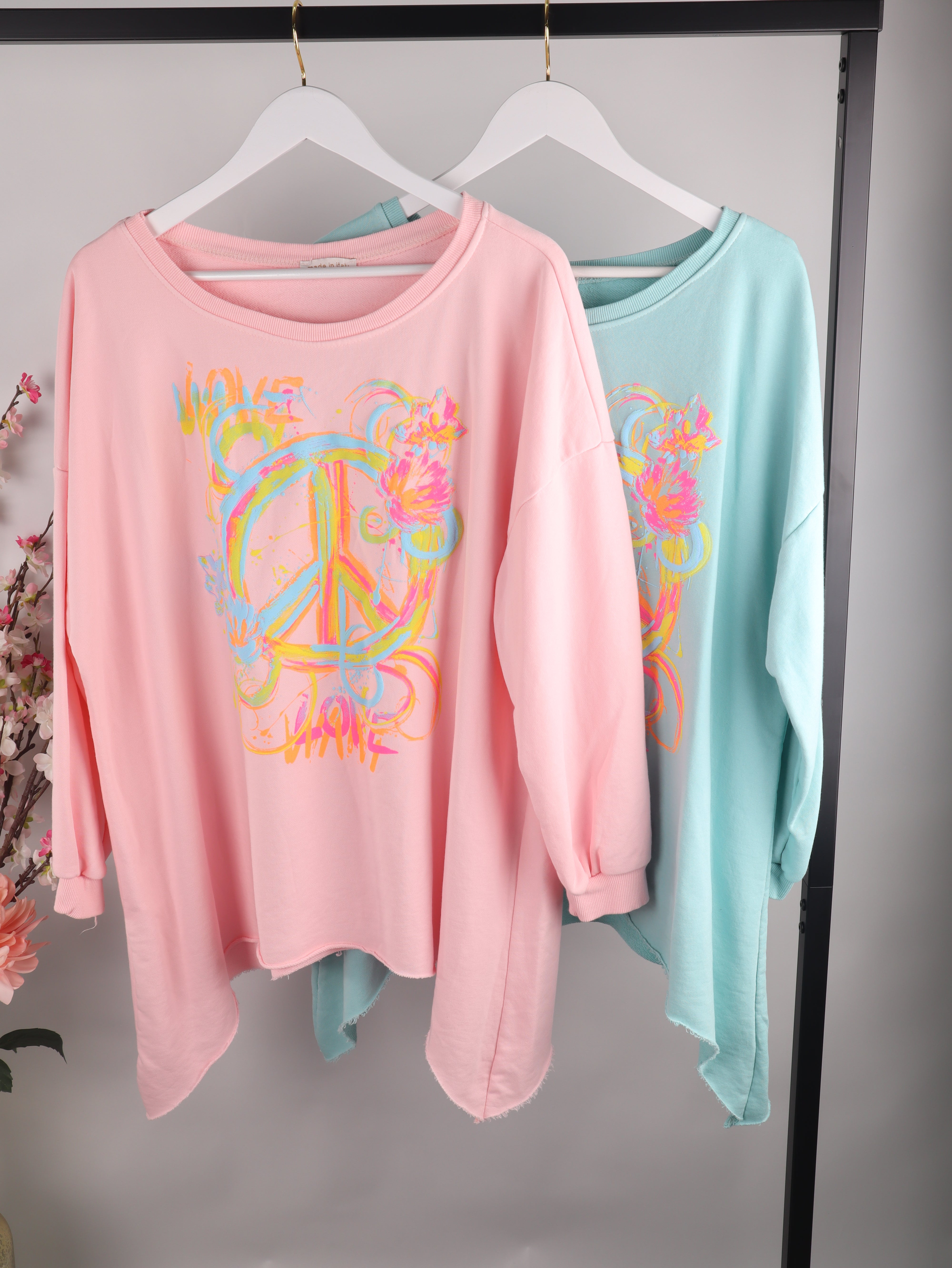 Oversize Sweatshirt "Peace"