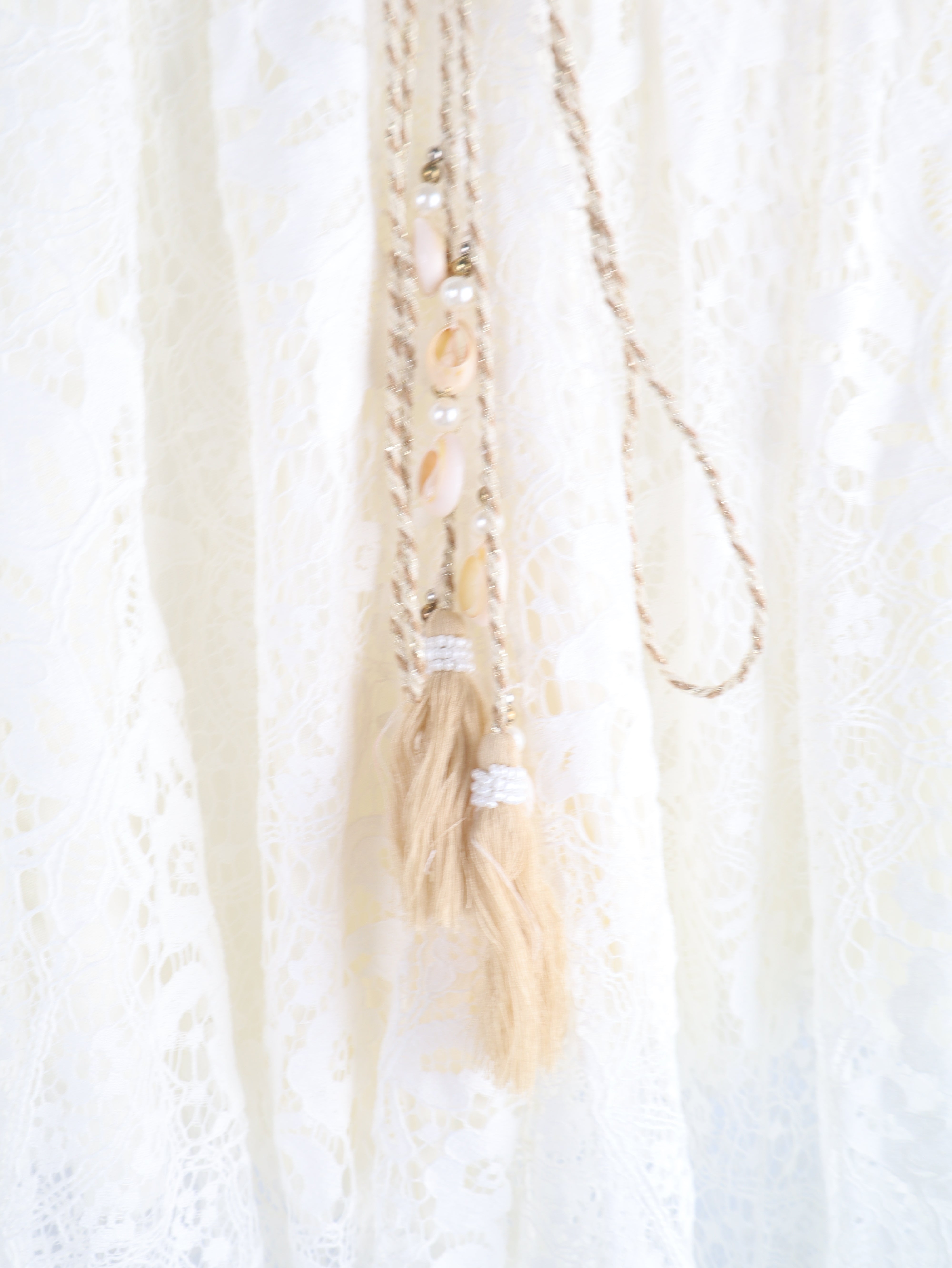 Boho Spitzenhose mit Innenhose