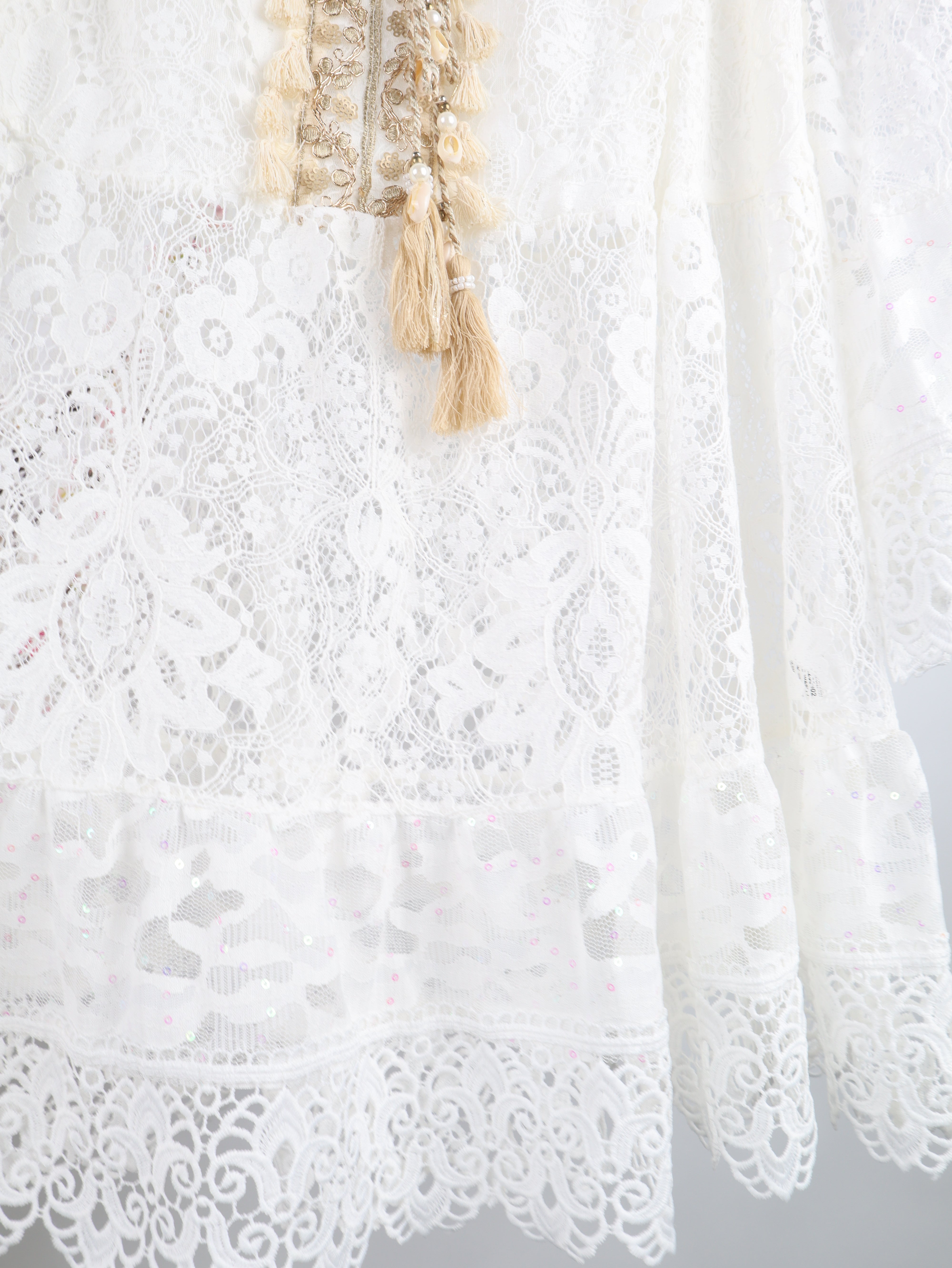 Boho Spitzentunika