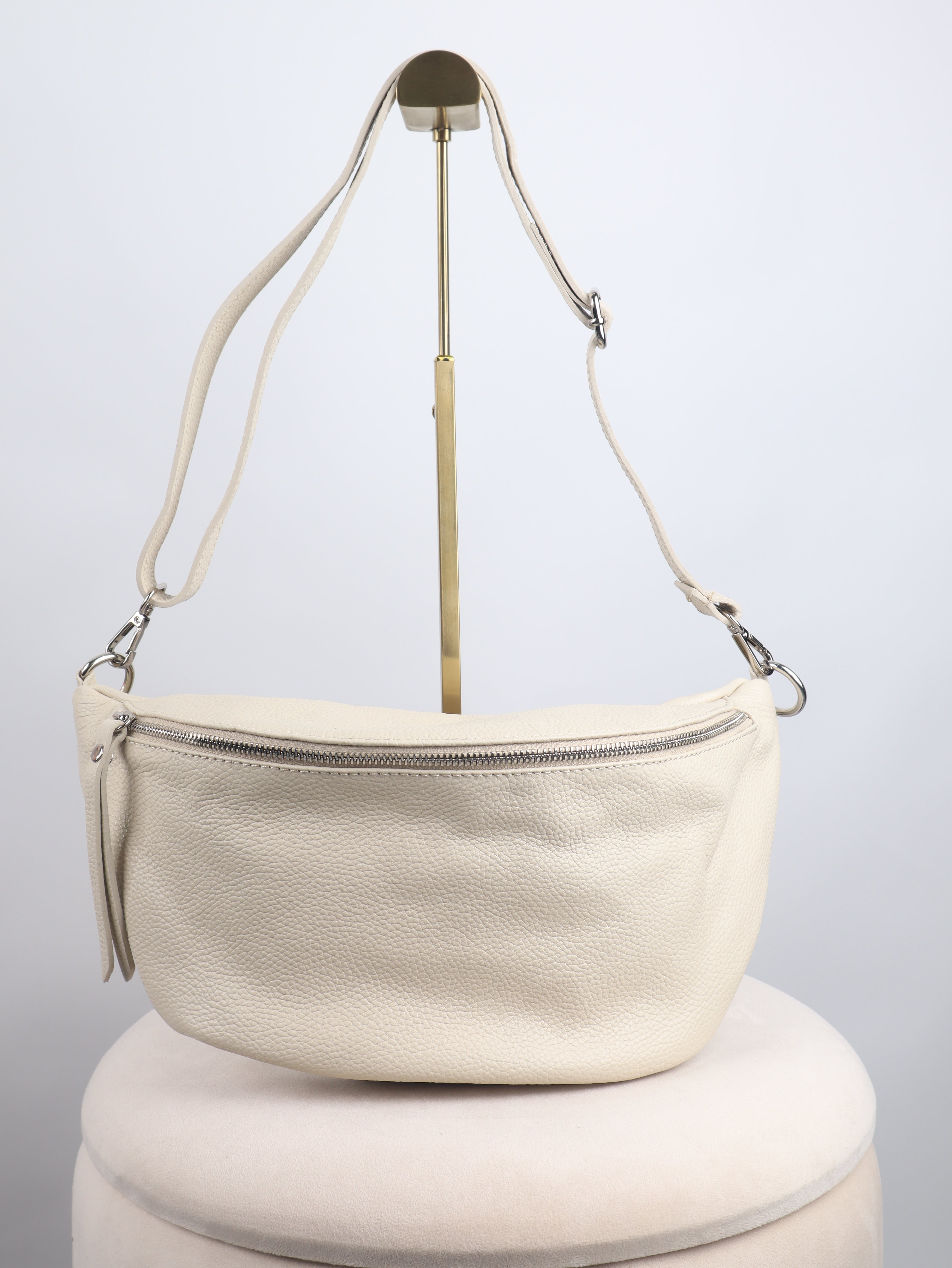 Leder Bauchtasche Large