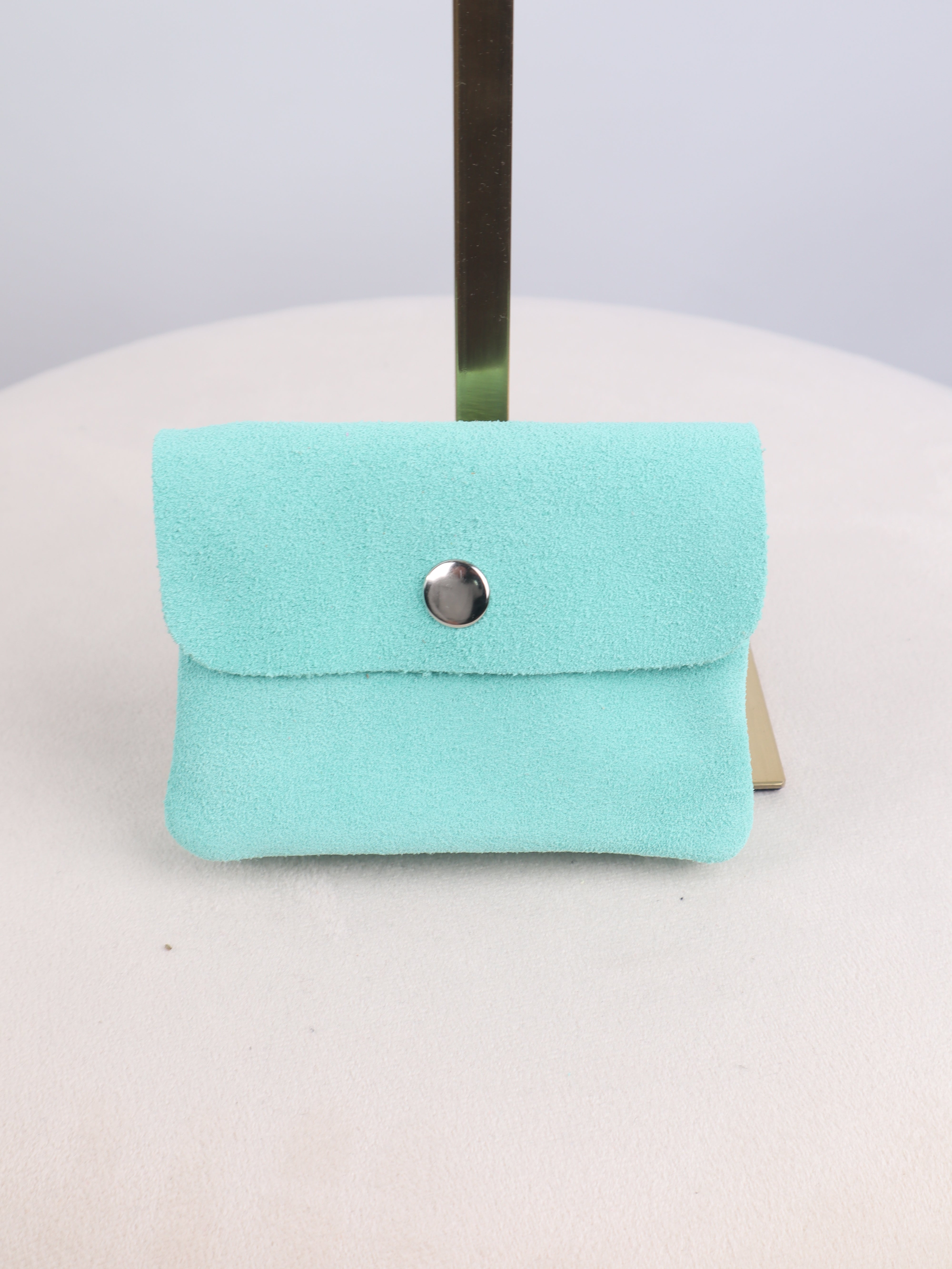 Veloursleder Geldbörse Small