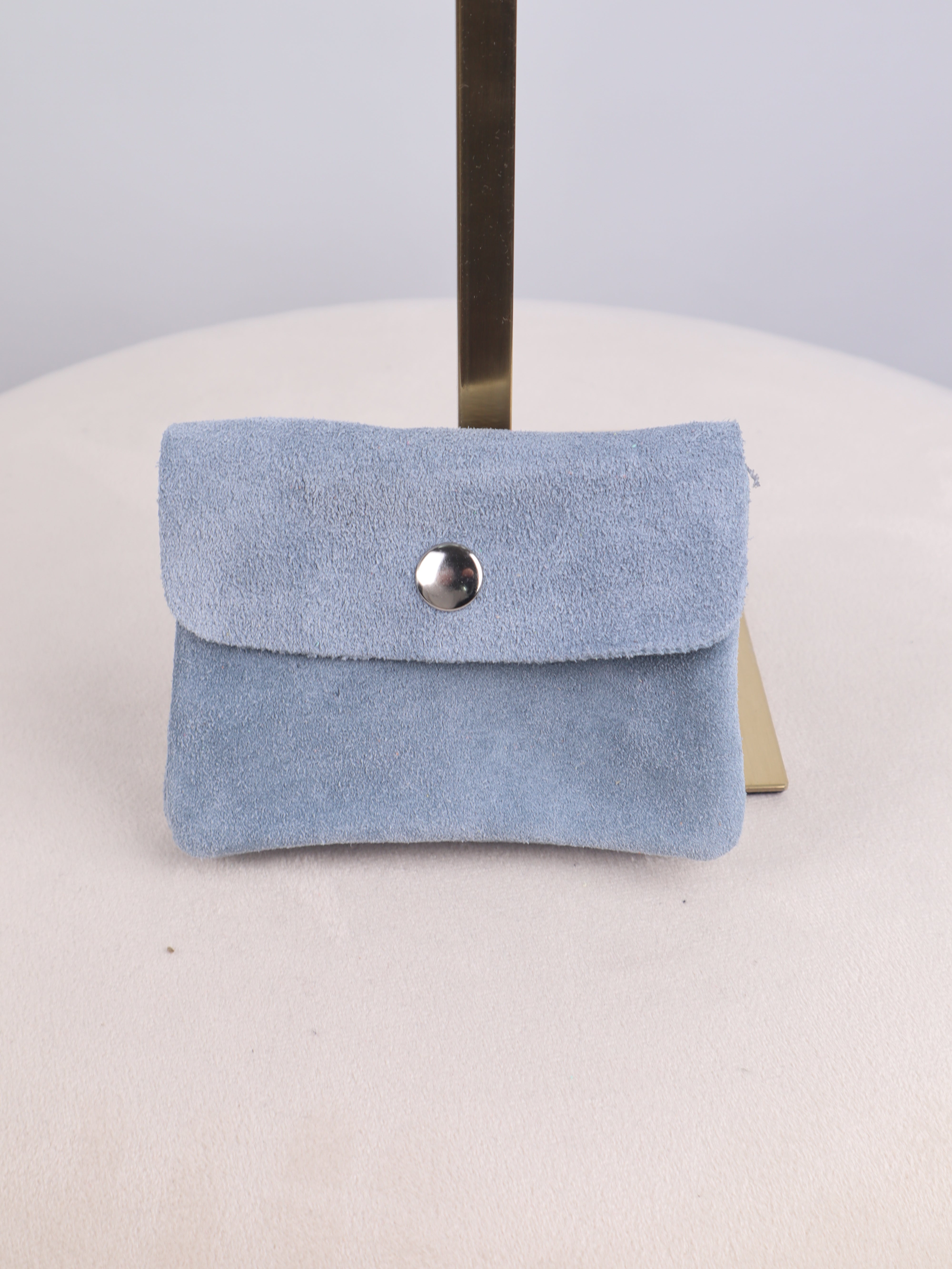 Veloursleder Geldbörse Small
