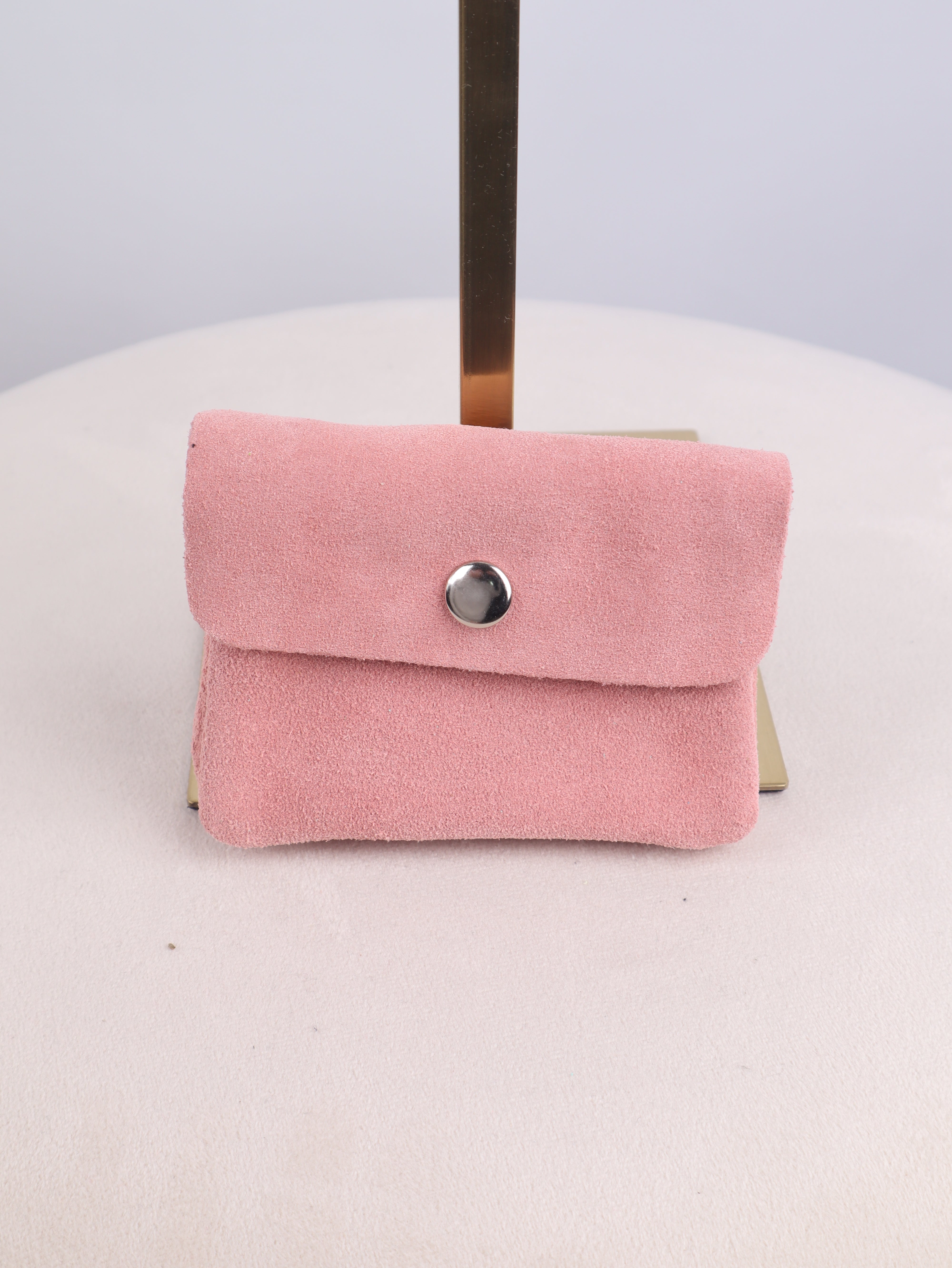 Veloursleder Geldbörse Small