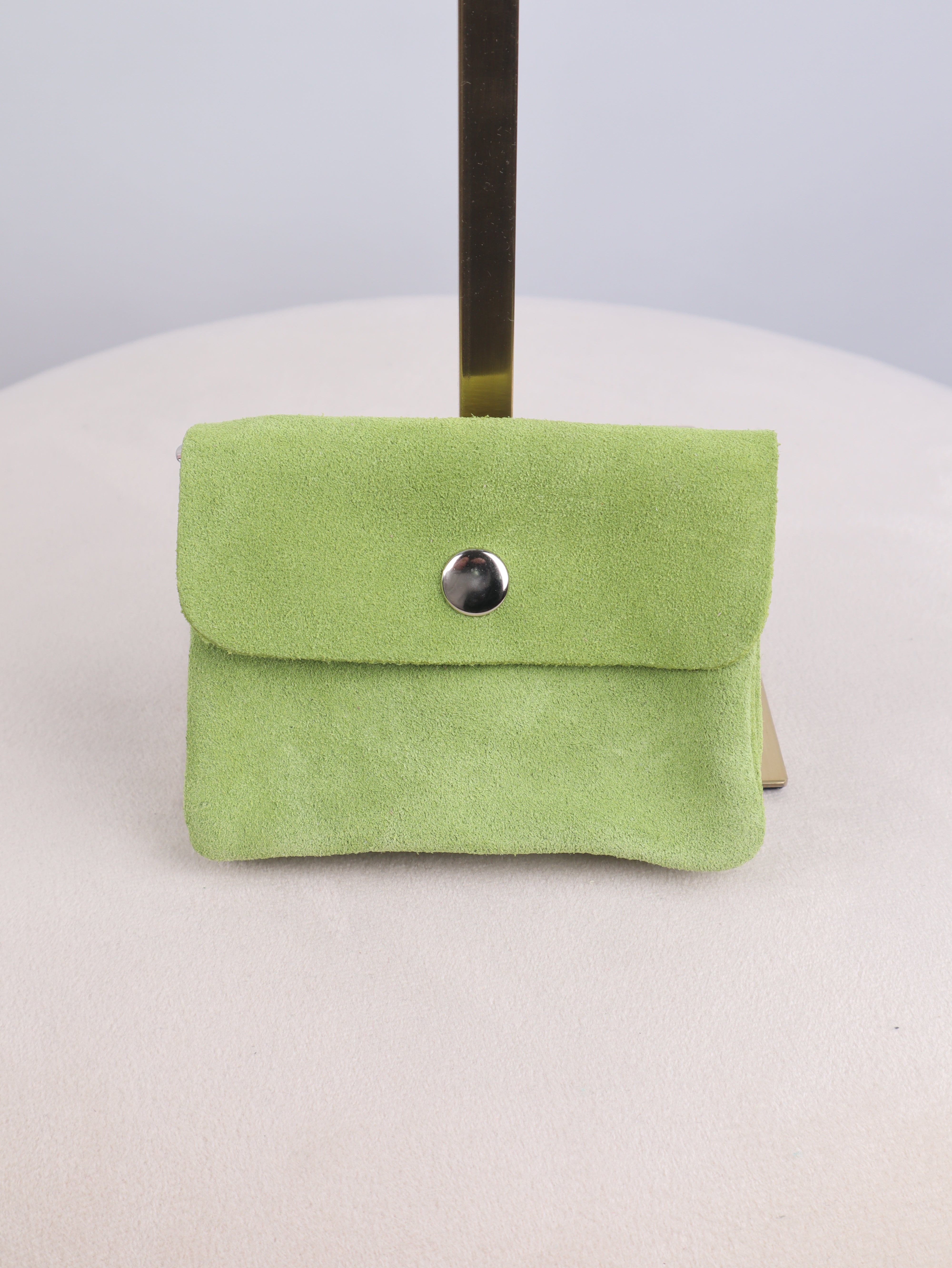 Veloursleder Geldbörse Small
