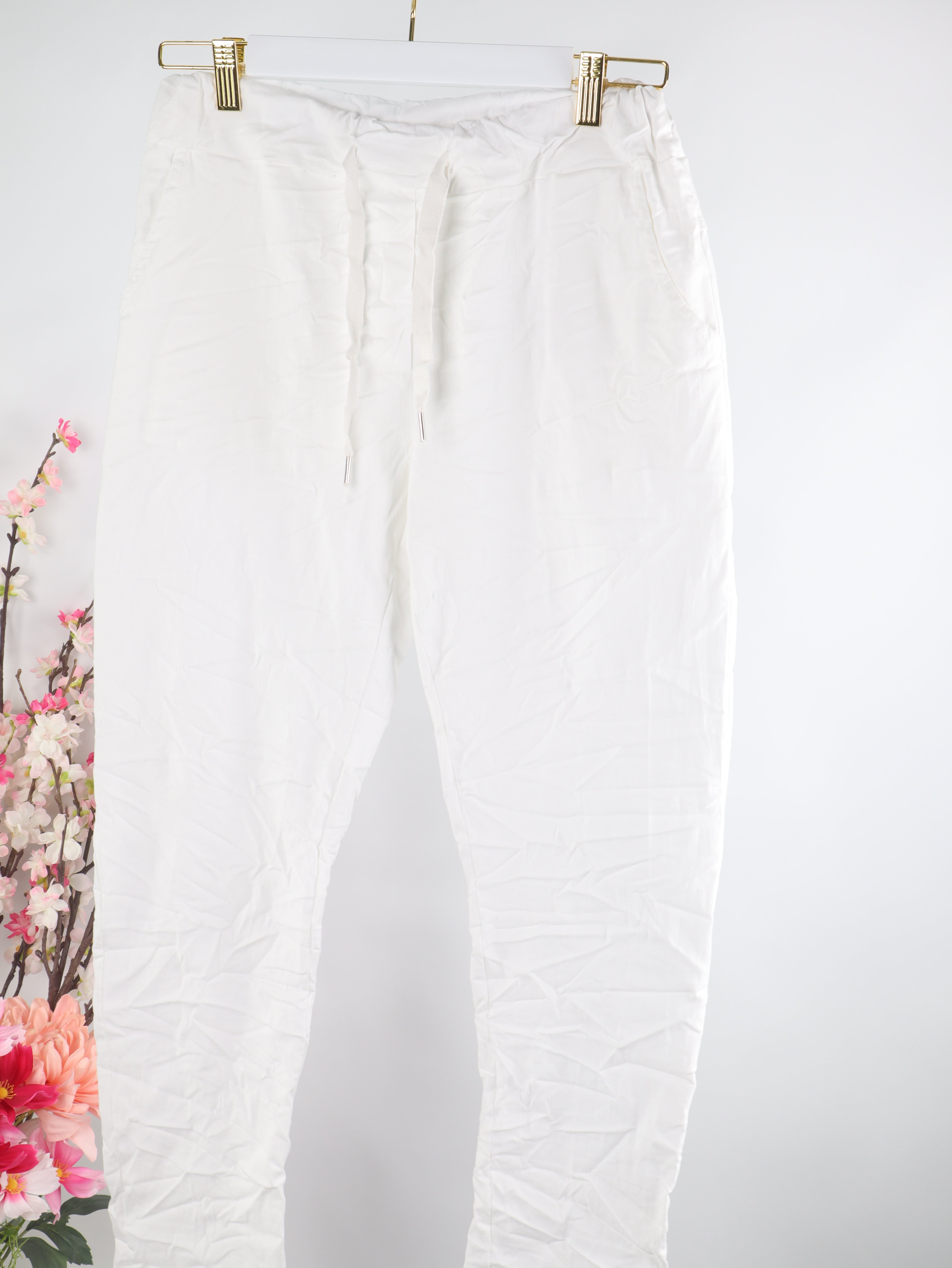 Stretch Hose mit Gummibund