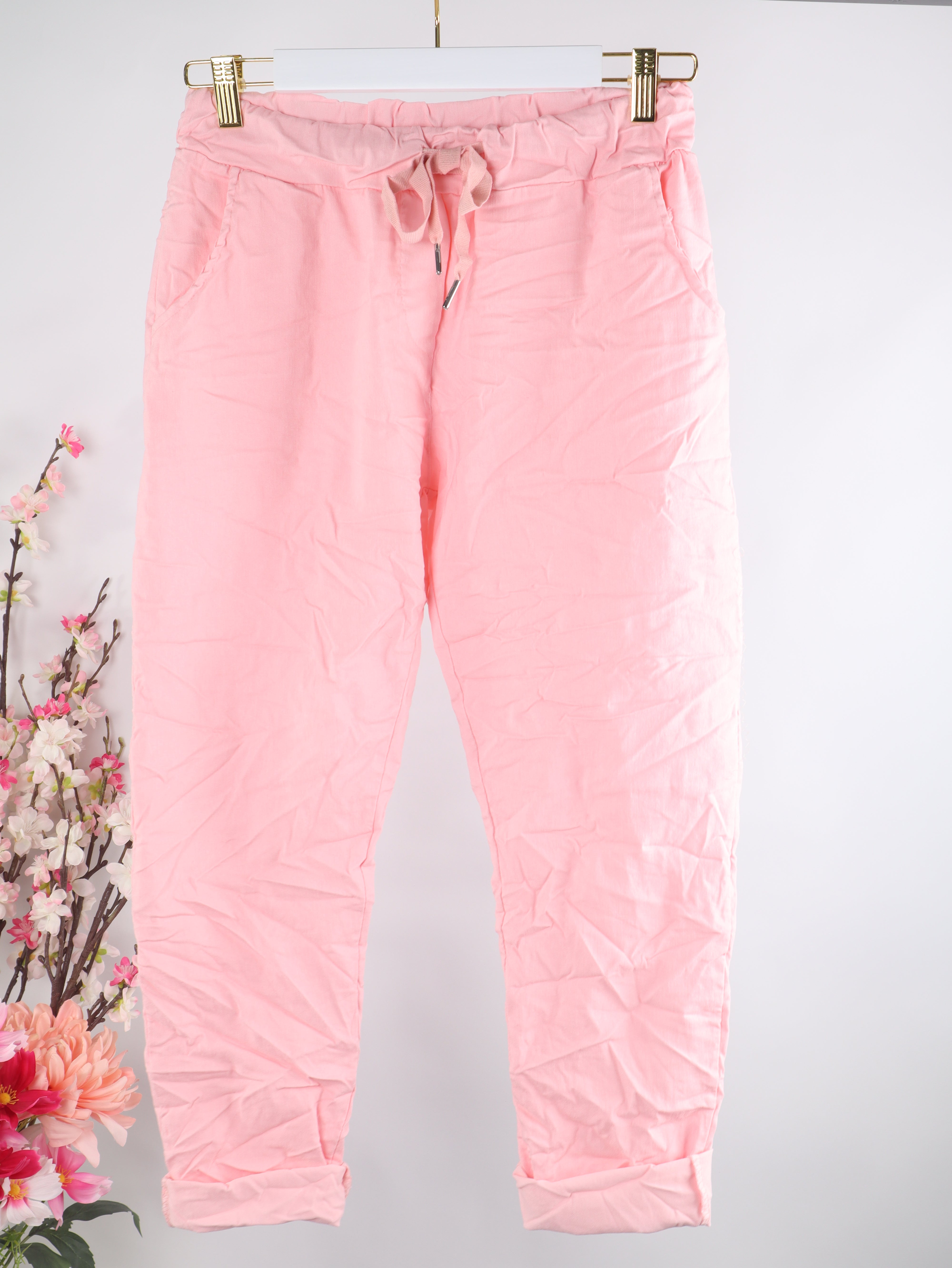 Stretch Hose mit Gummibund