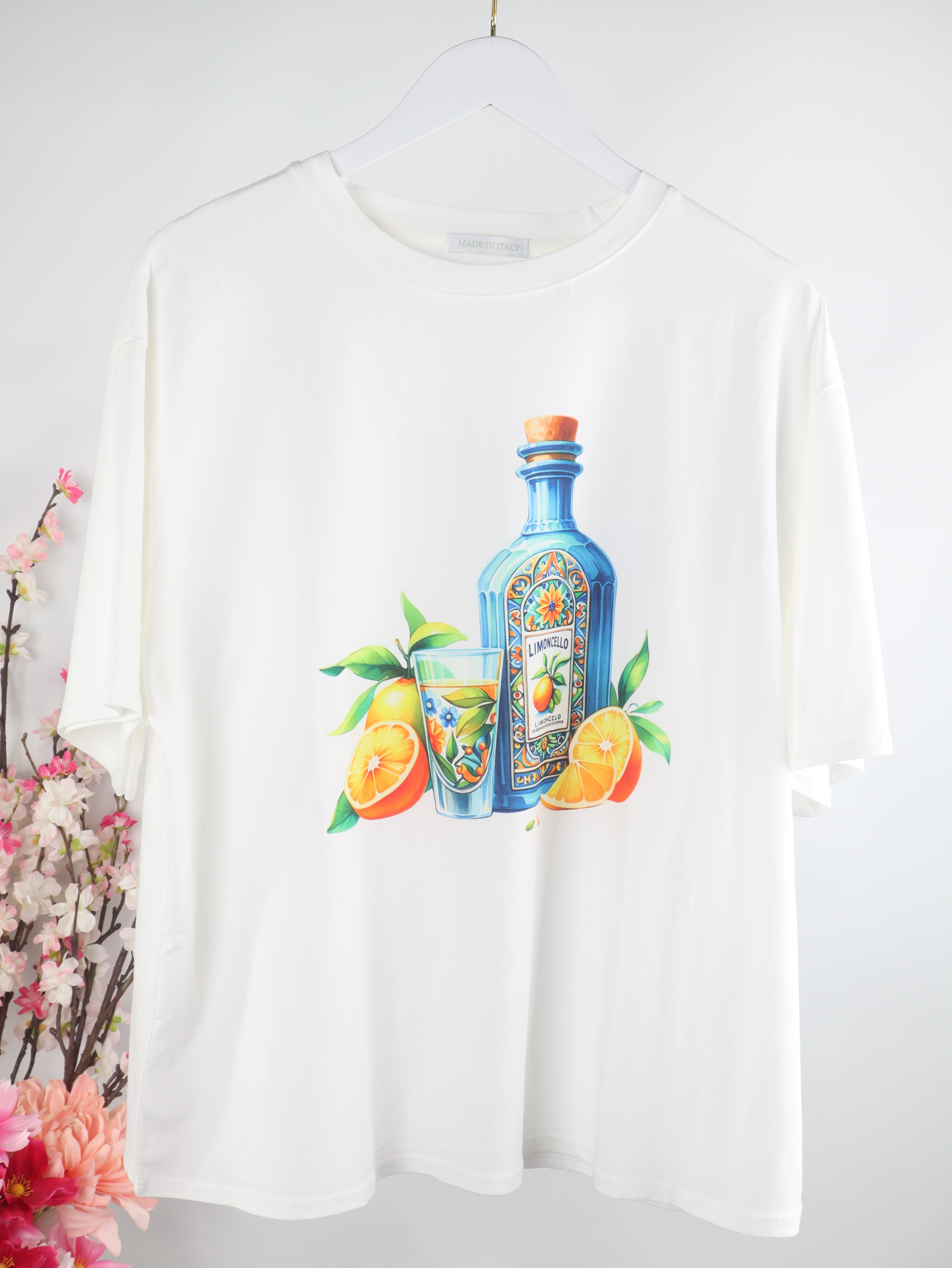 T-Shirt mit Limoncello Print