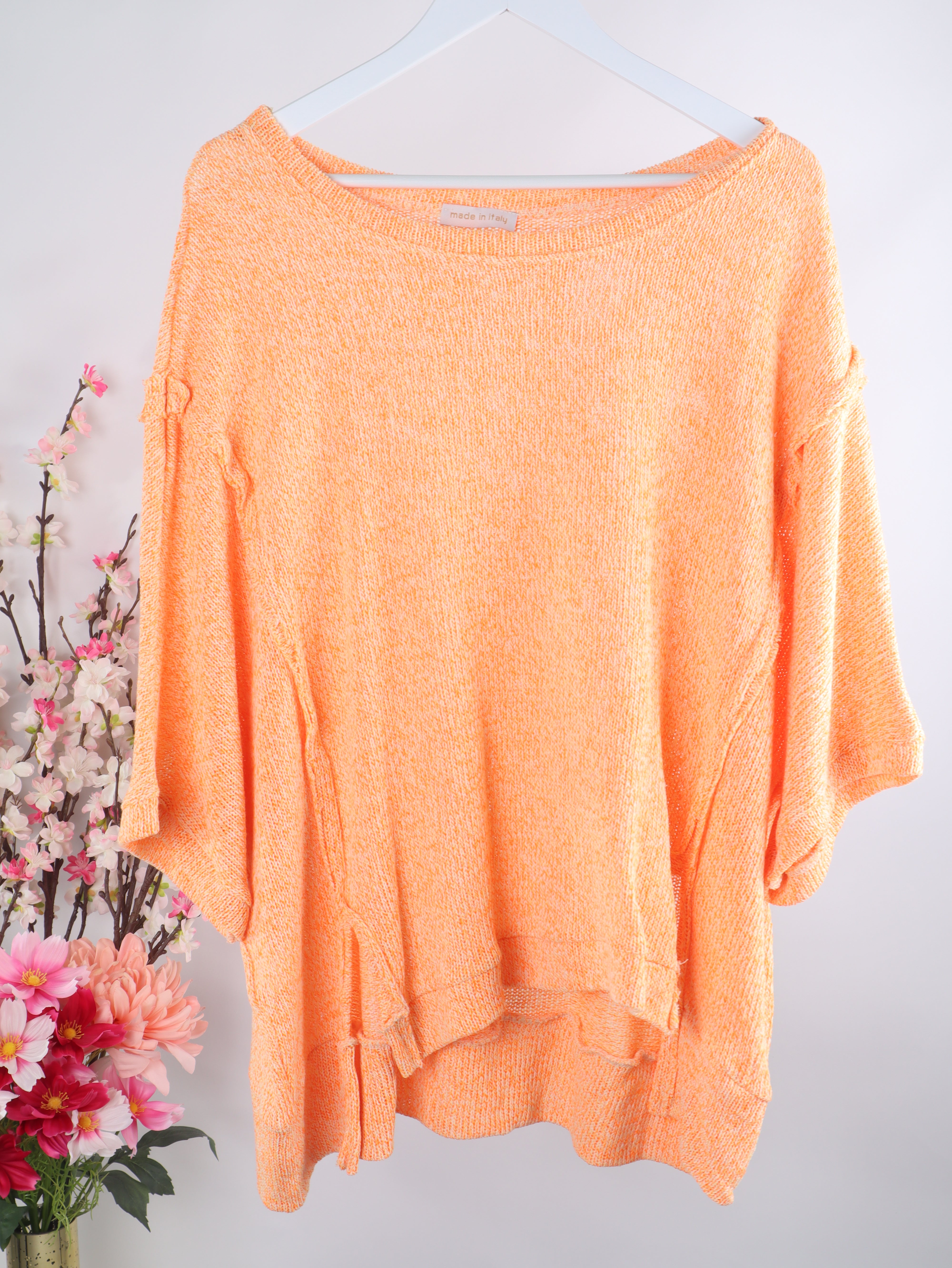 Oversize Häkelshirt