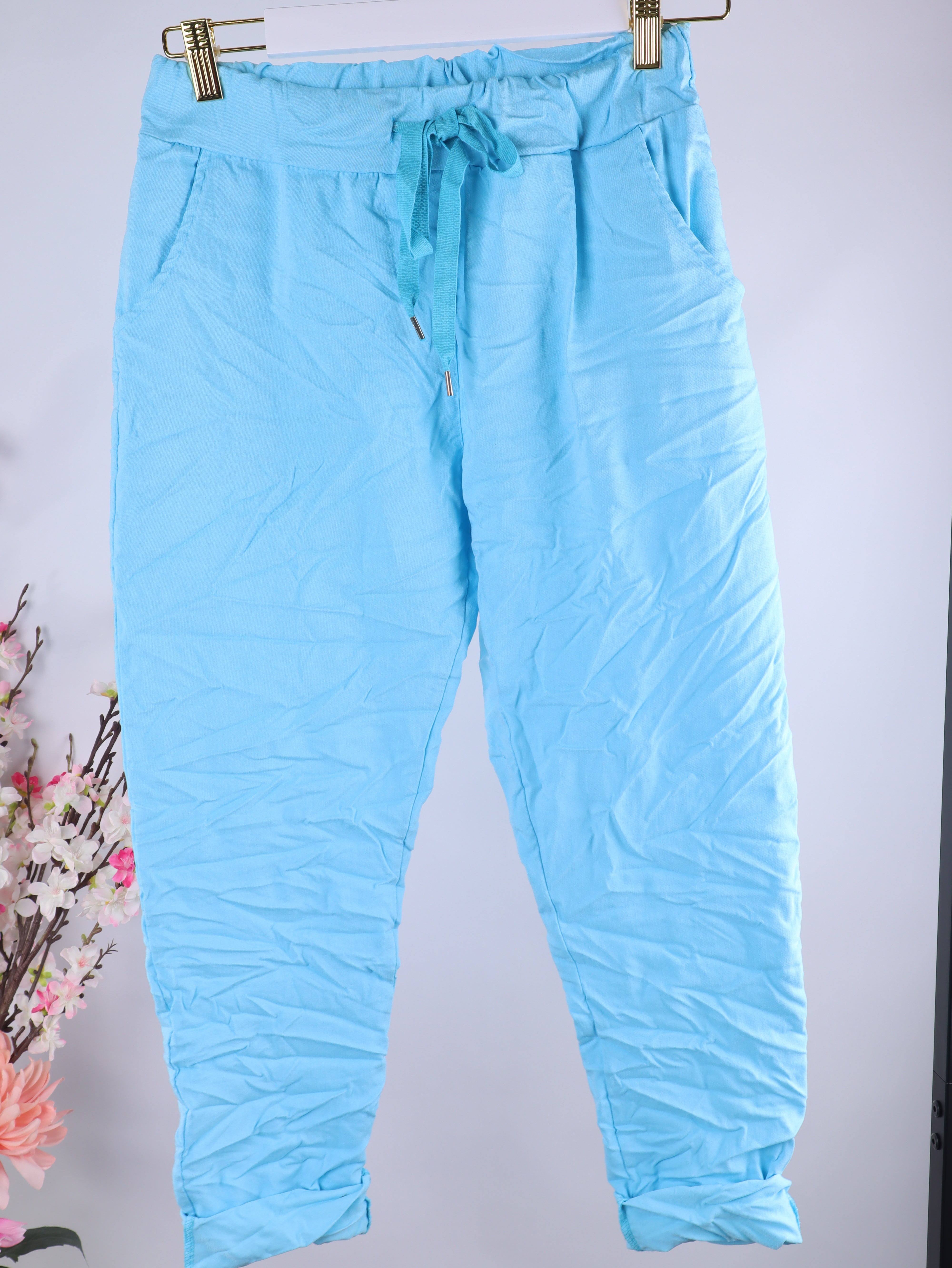 Stretch Hose mit Gummibund