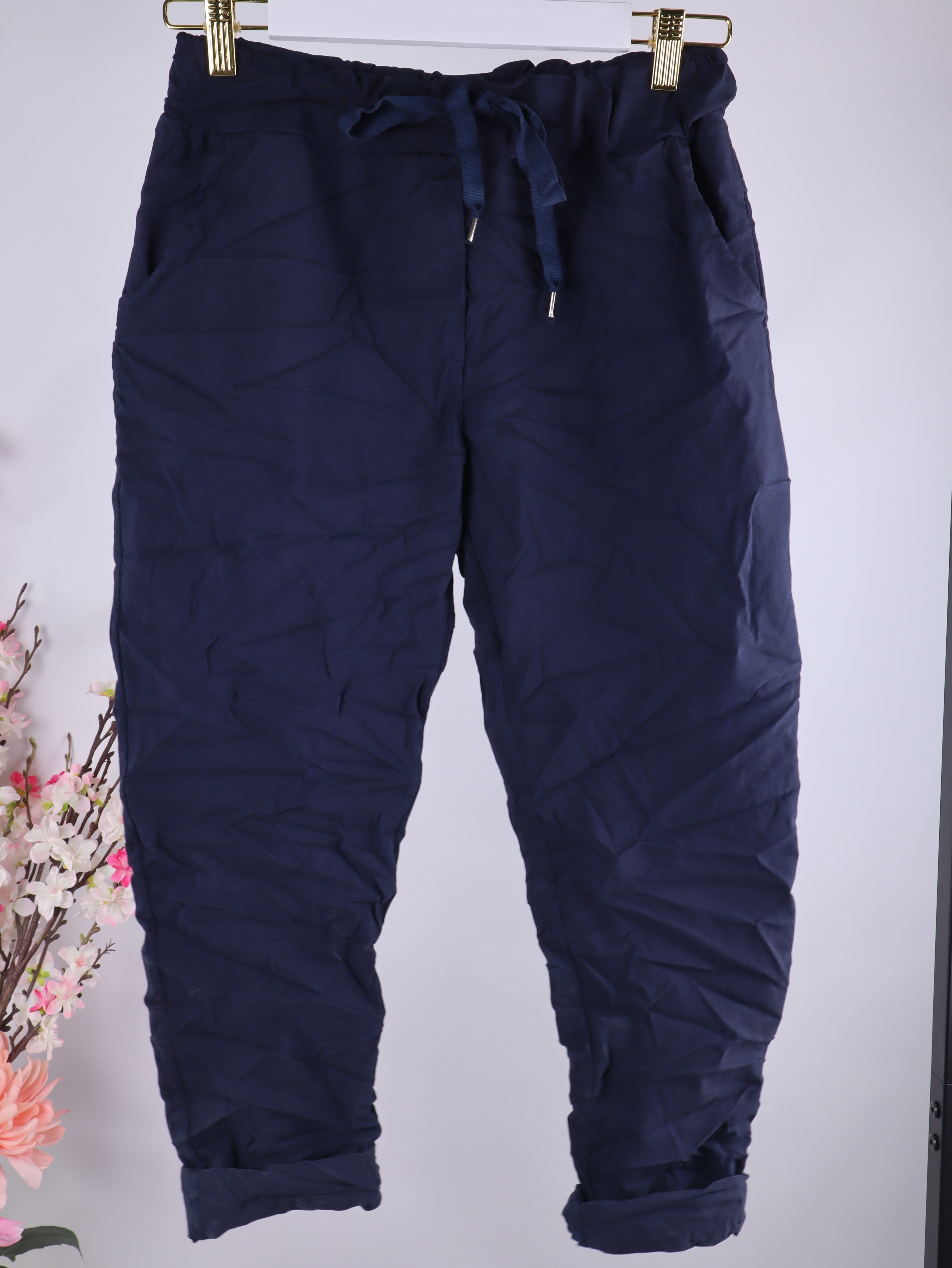 Stretch Hose mit Gummibund