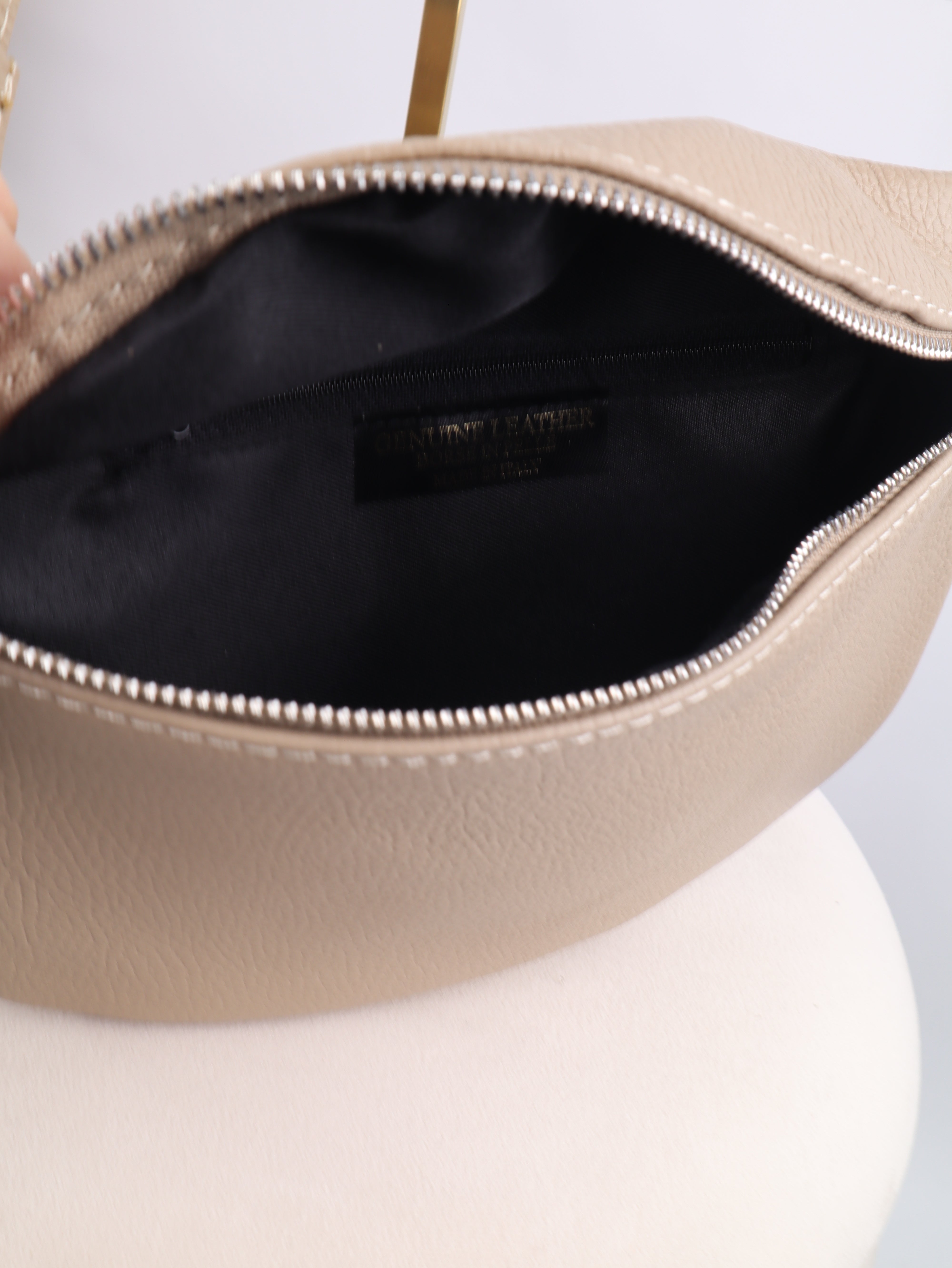 Leder Bauchtasche - ELISA - Medium