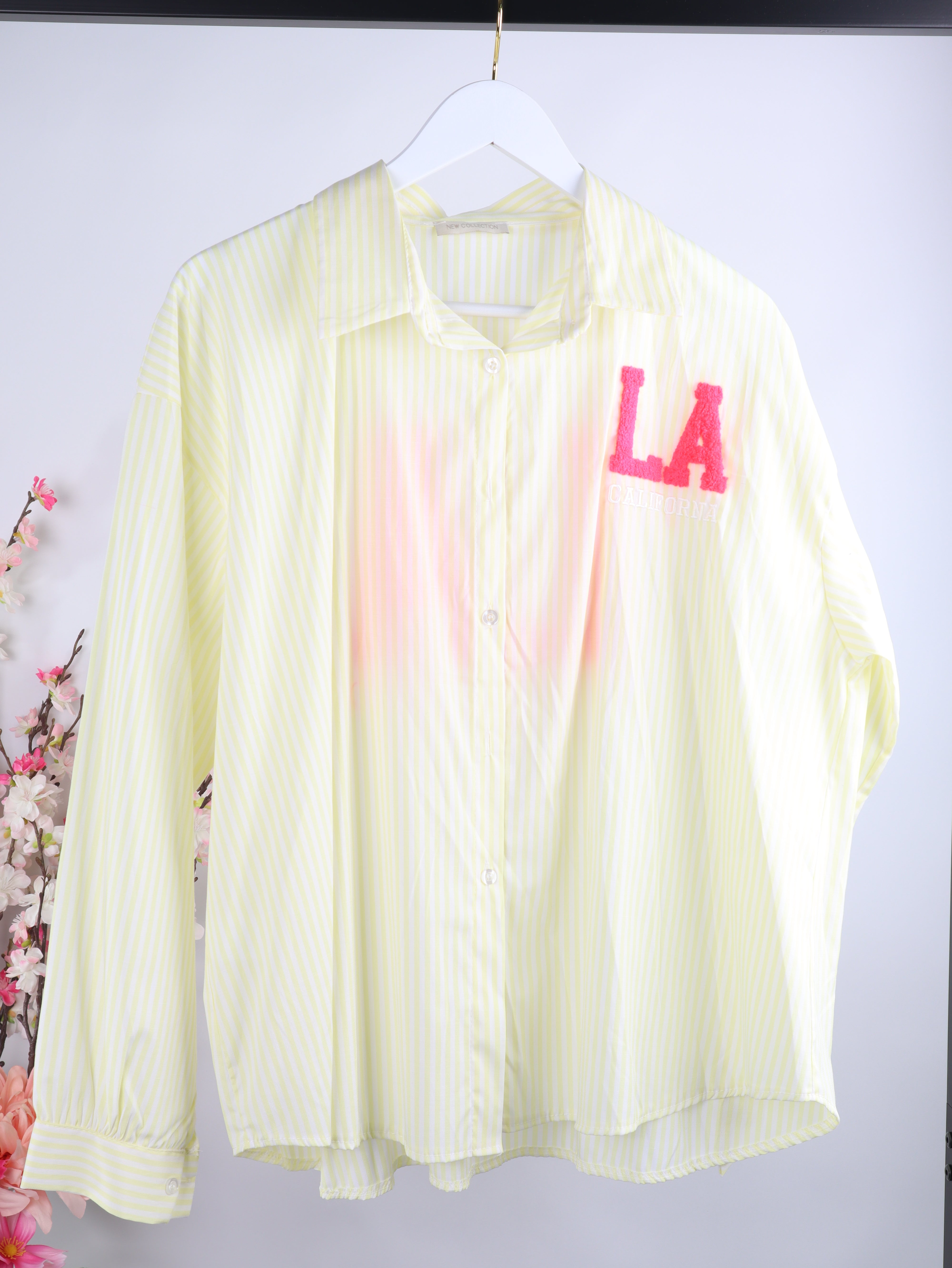 Gestreifte Oversize Hemd „LA California“