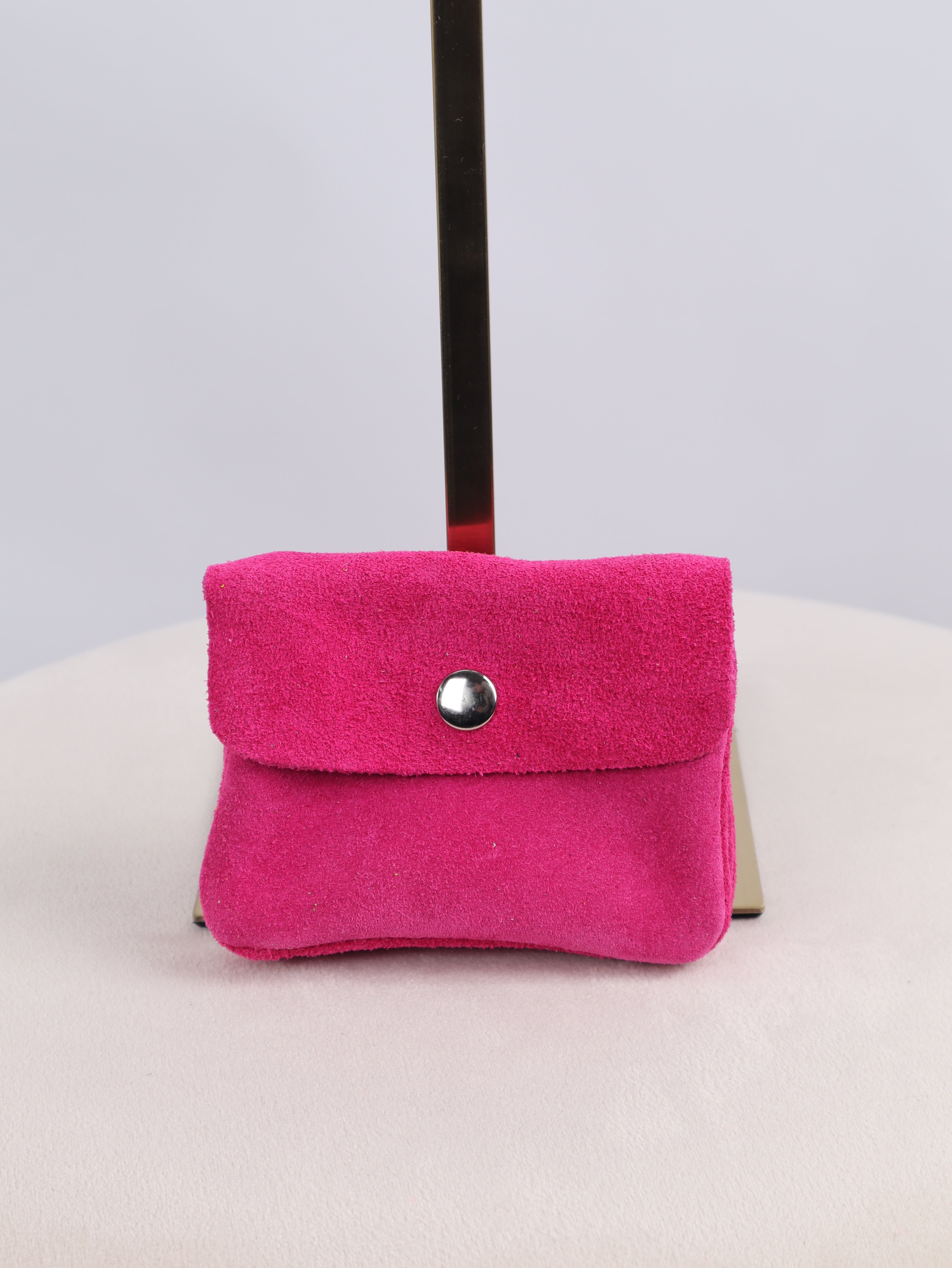 Veloursleder Geldbörse Small