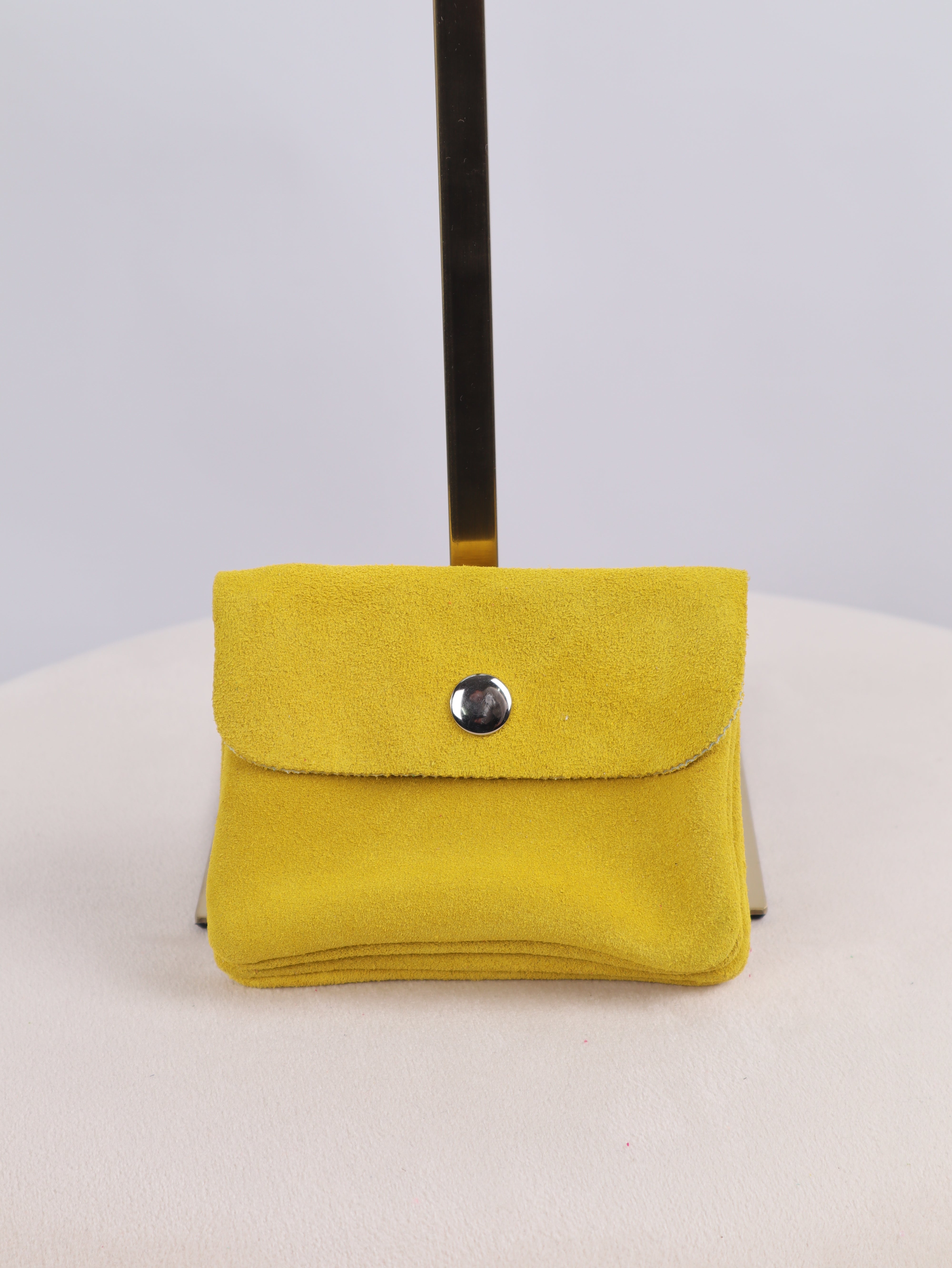 Veloursleder Geldbörse Small
