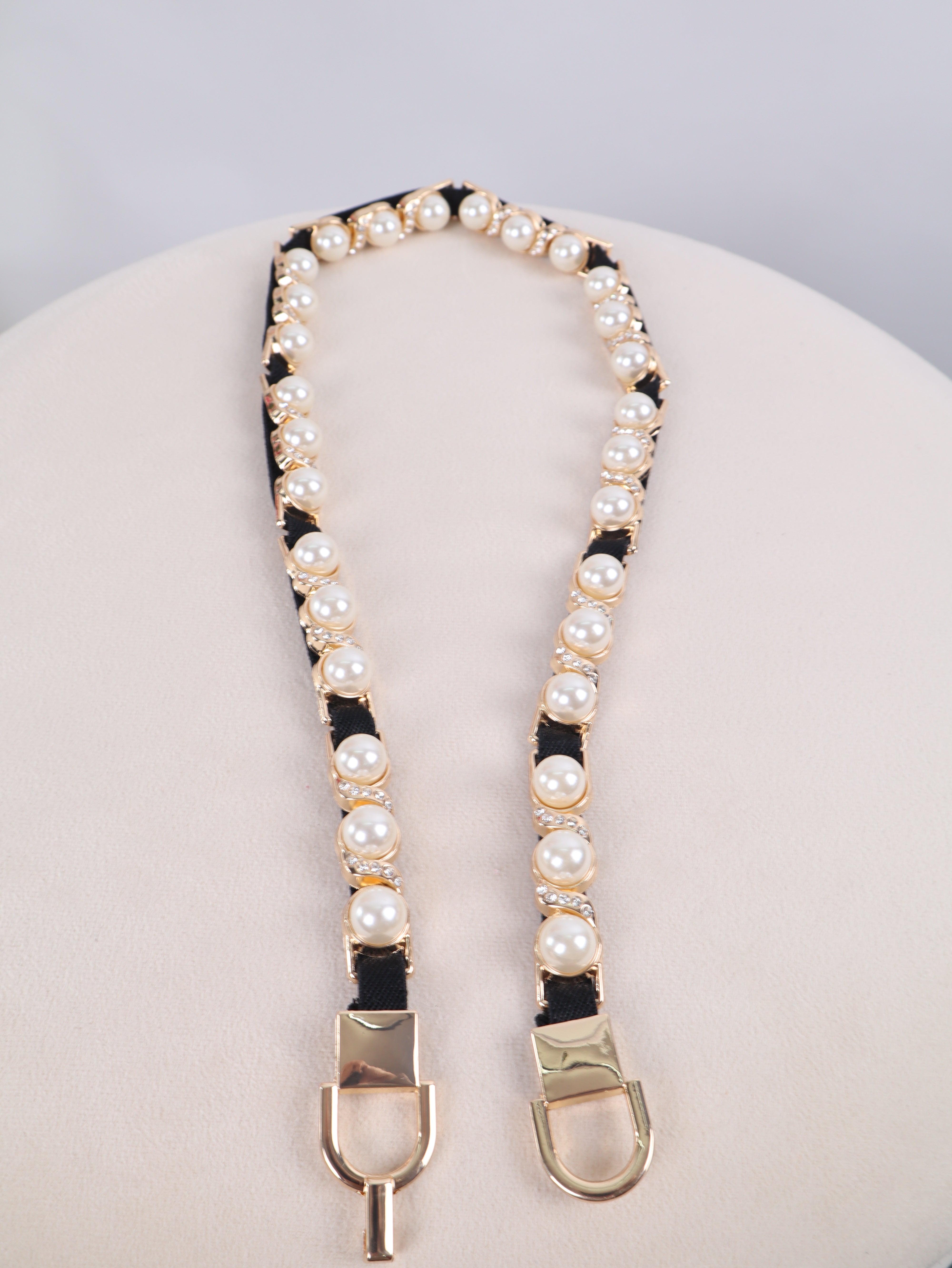 Pearl & Glamour Elastikgürtel