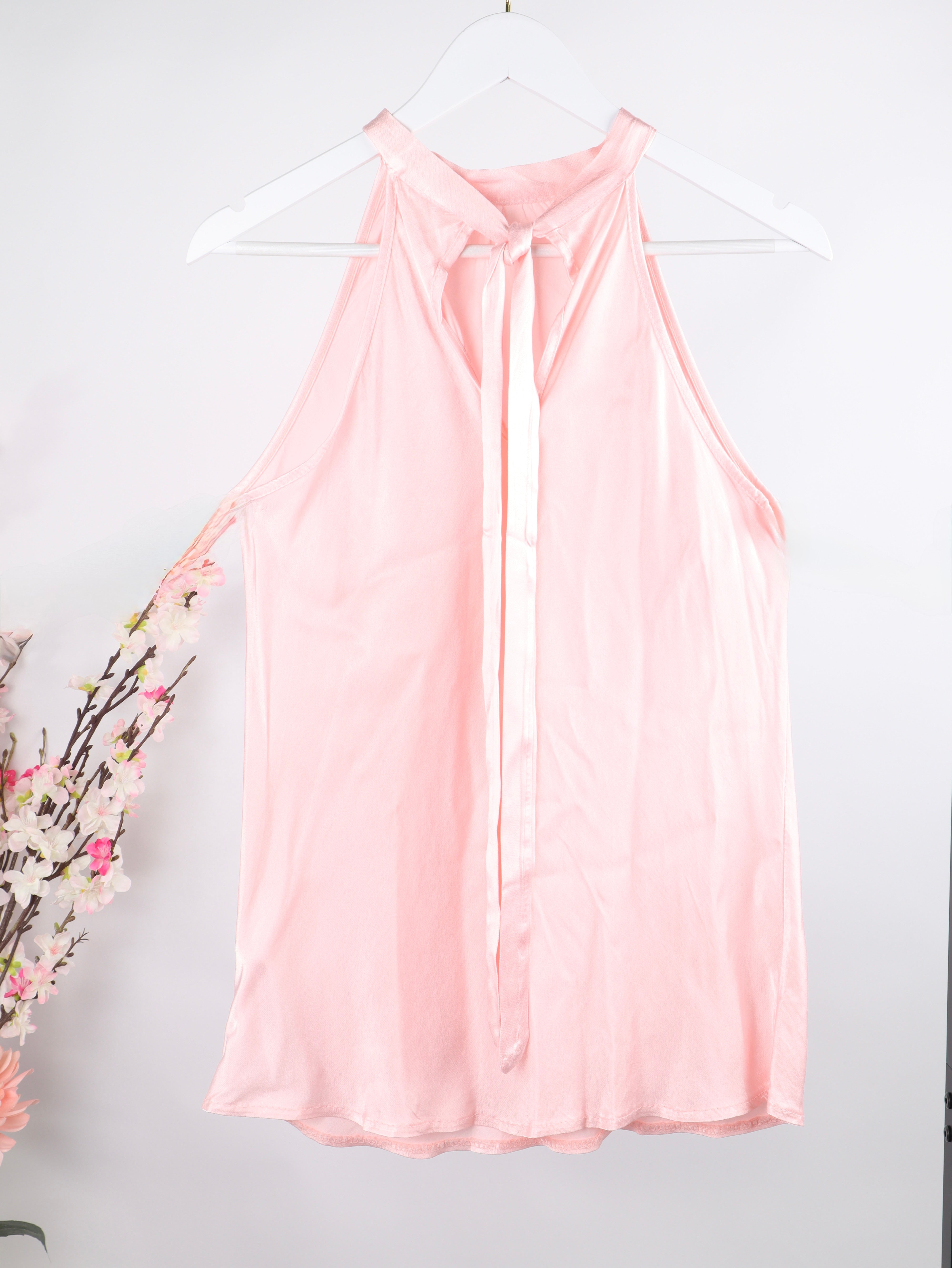 Halterneck Top Viskose