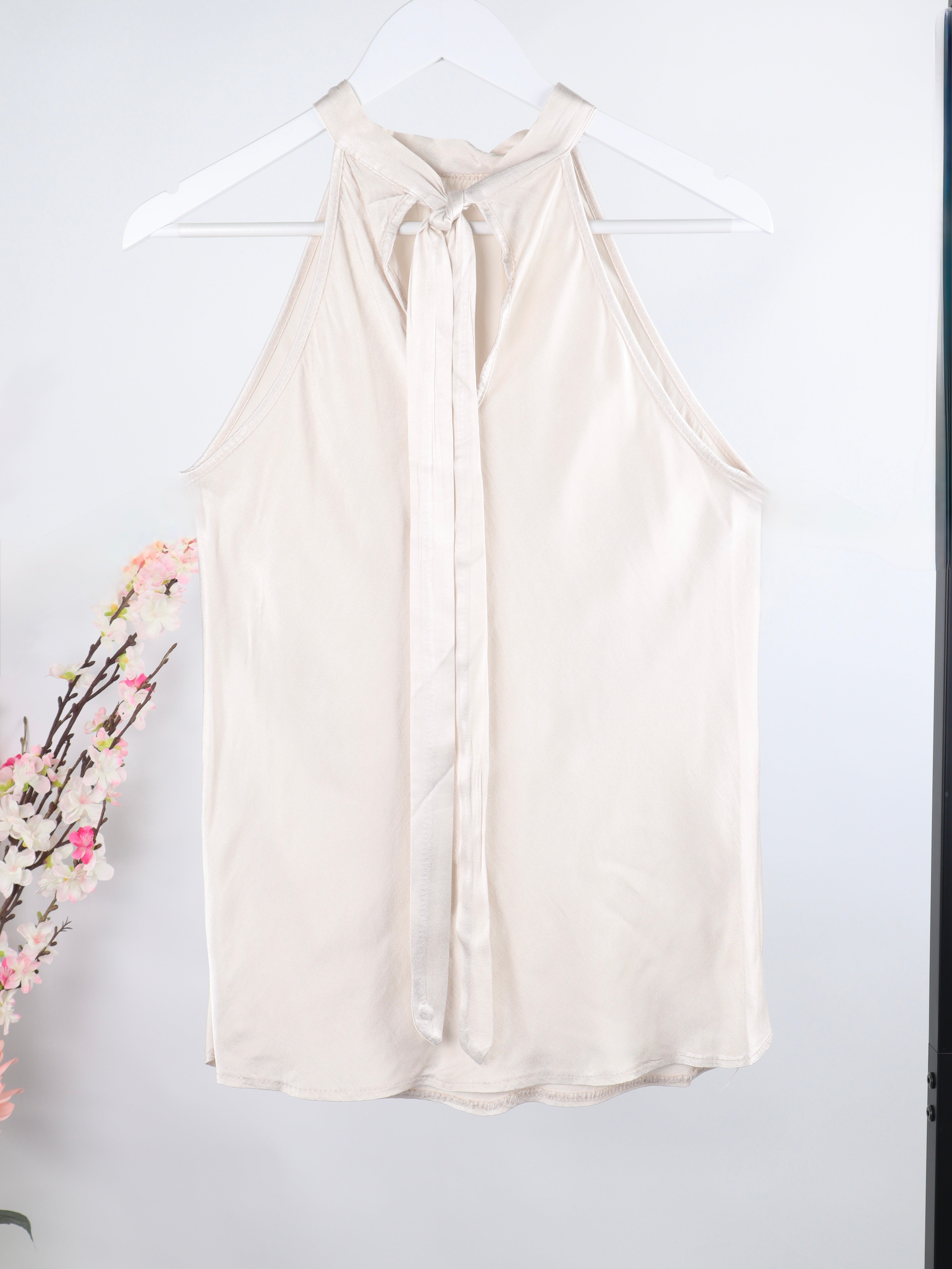 Halterneck Top Viskose