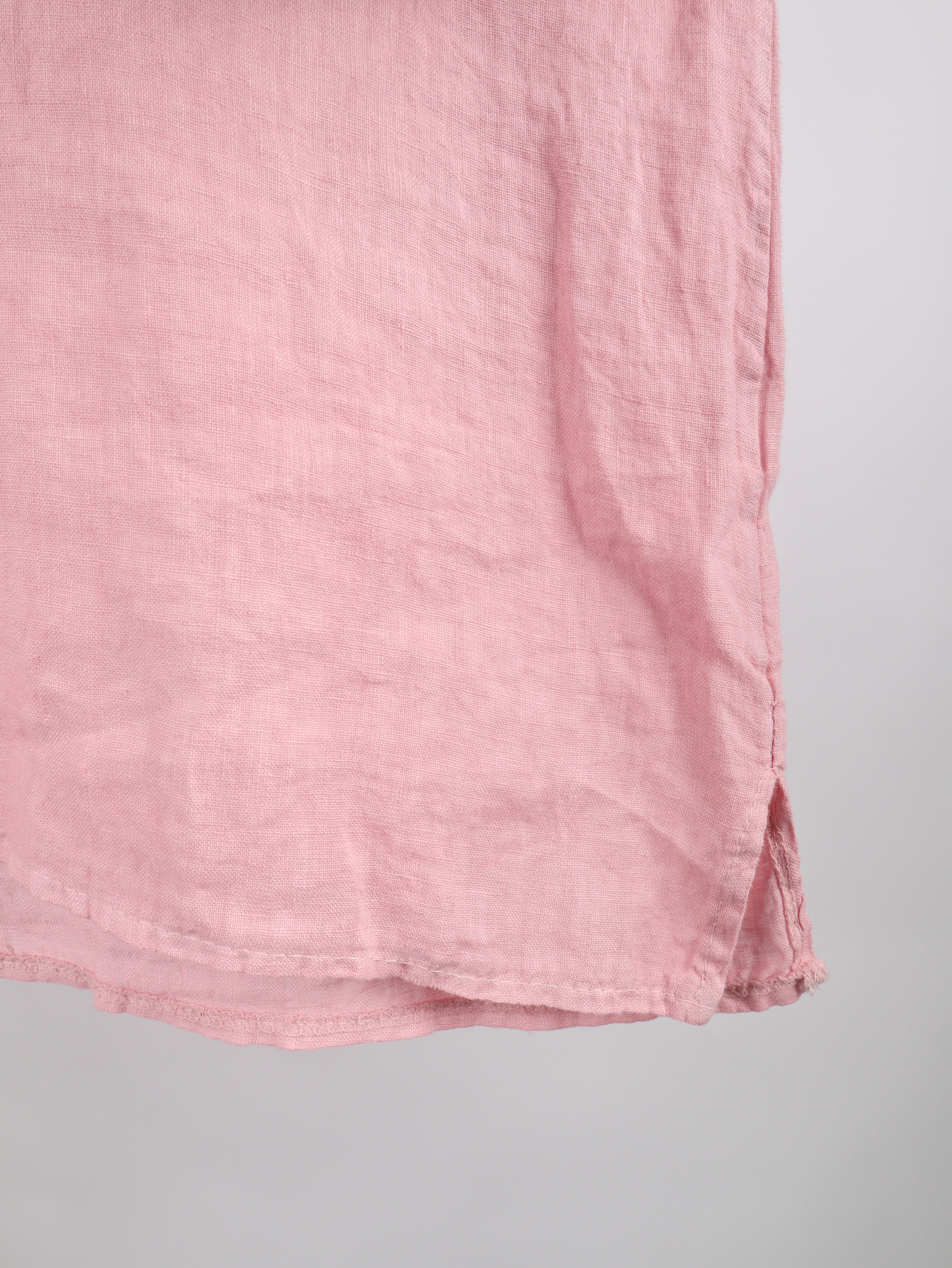 Oversize Leinenshirt