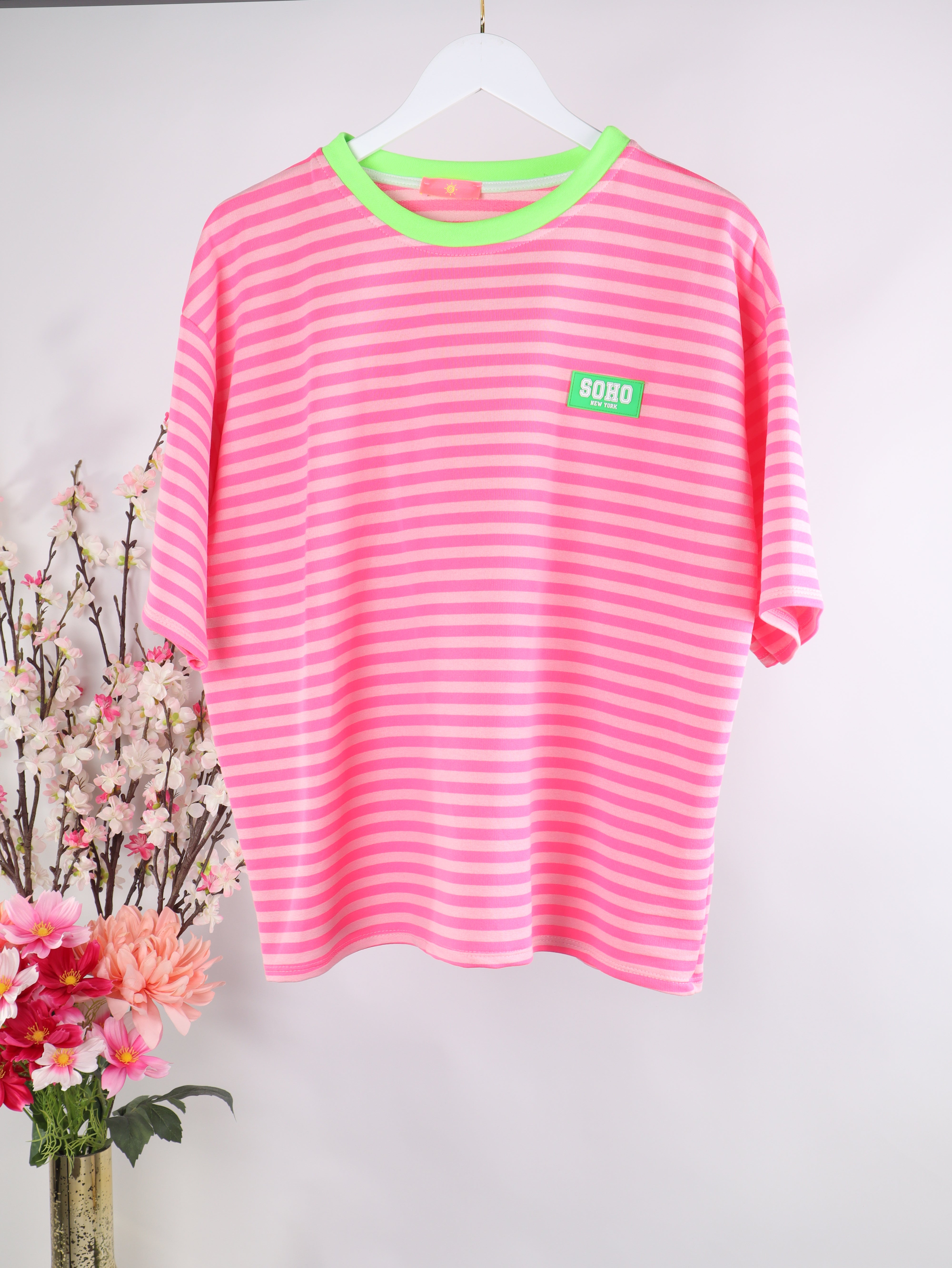 Oversize Streifen-Shirt SOHO