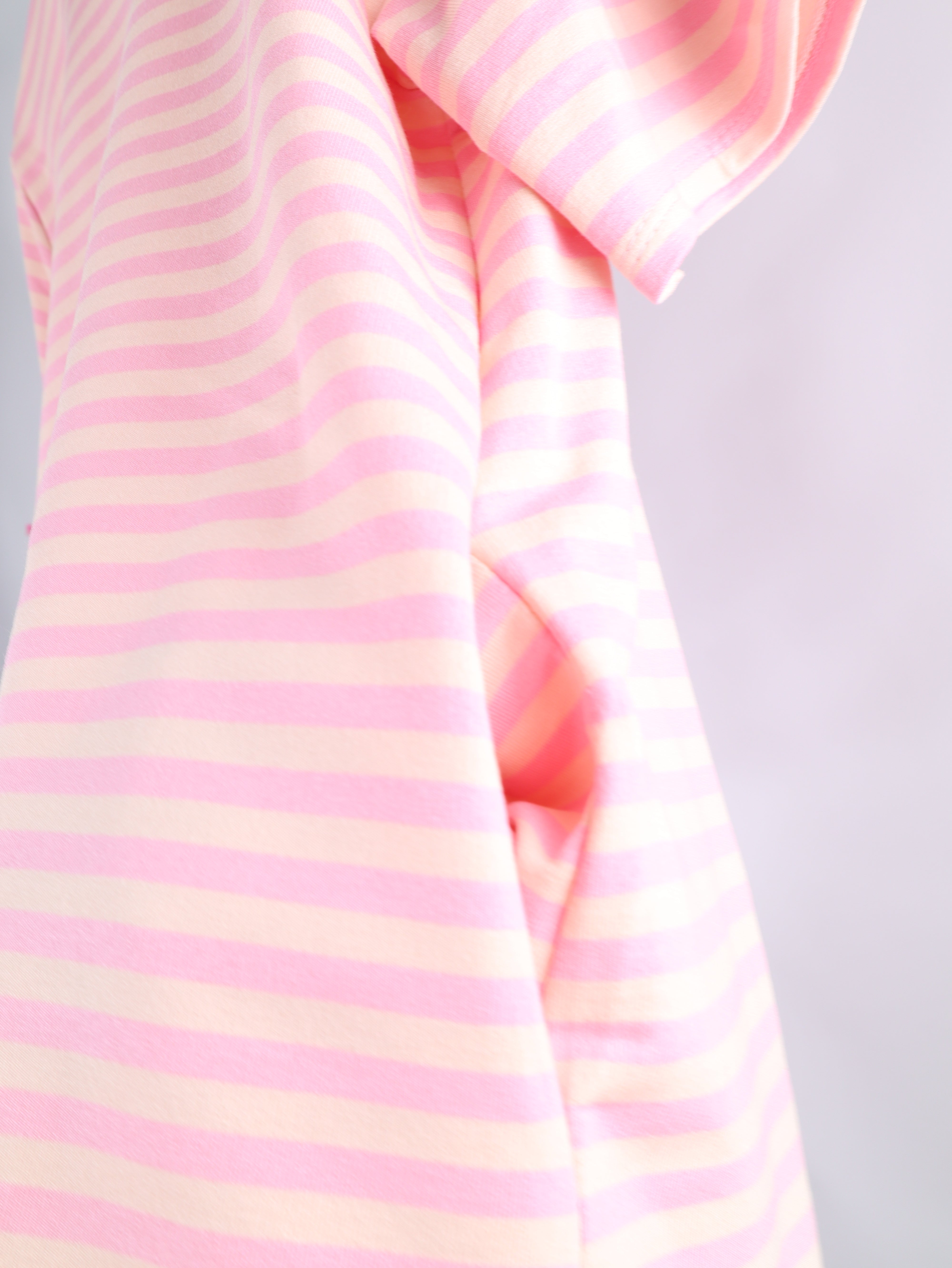 Streifen Shirtkleid