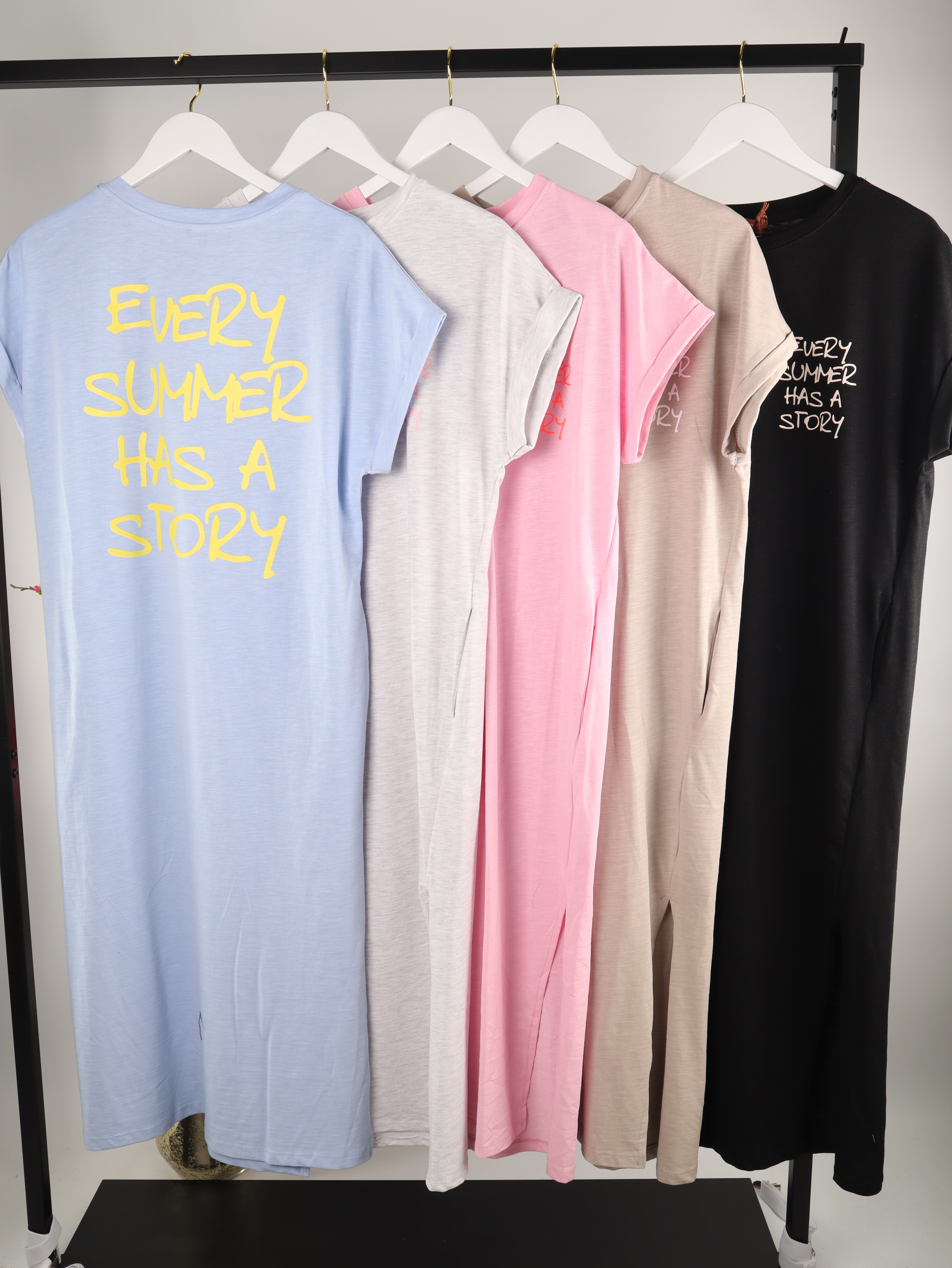 Maxi-T-Shirt Kleid "Summer Story"